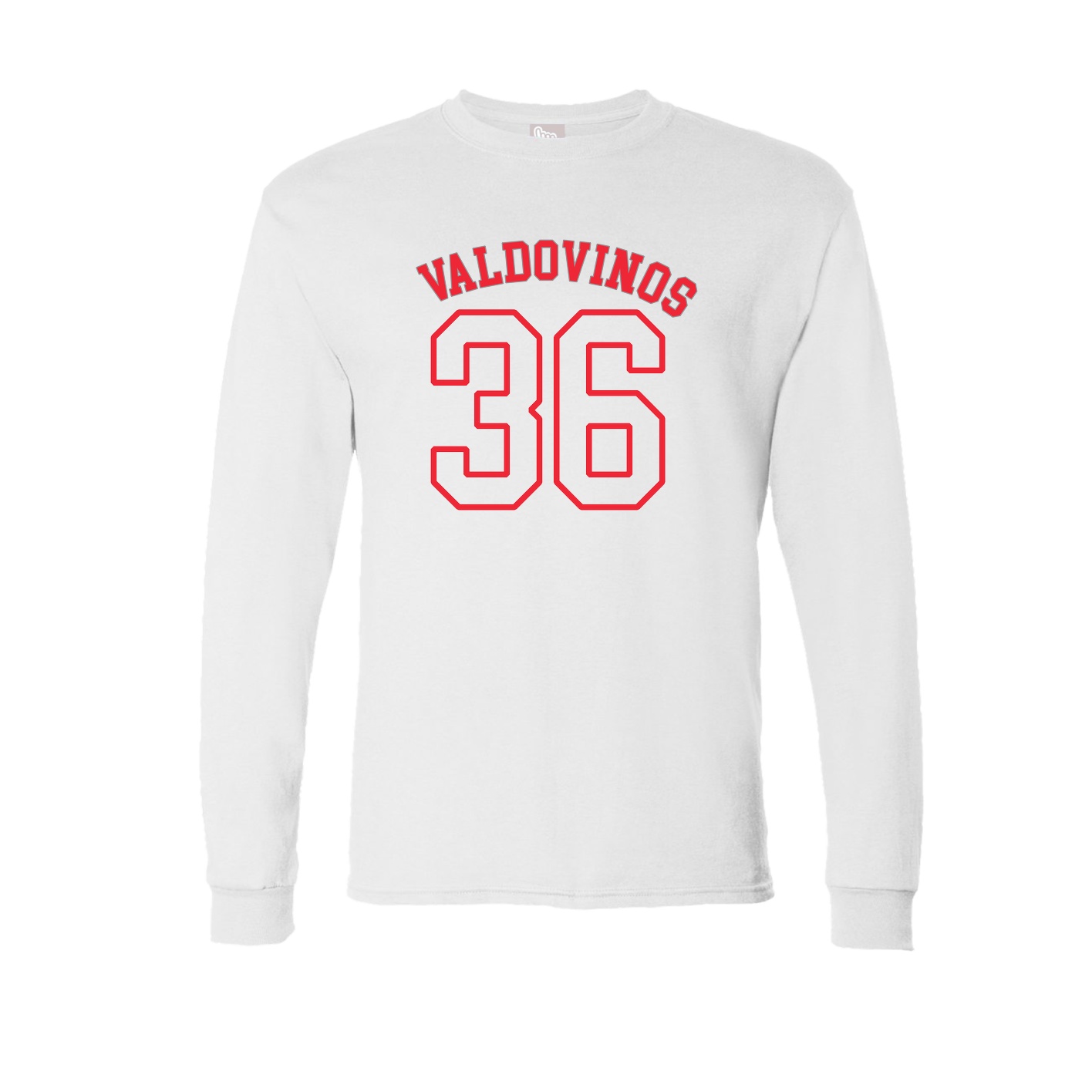 Long Sleeve Tee — Shirsey Arch in White