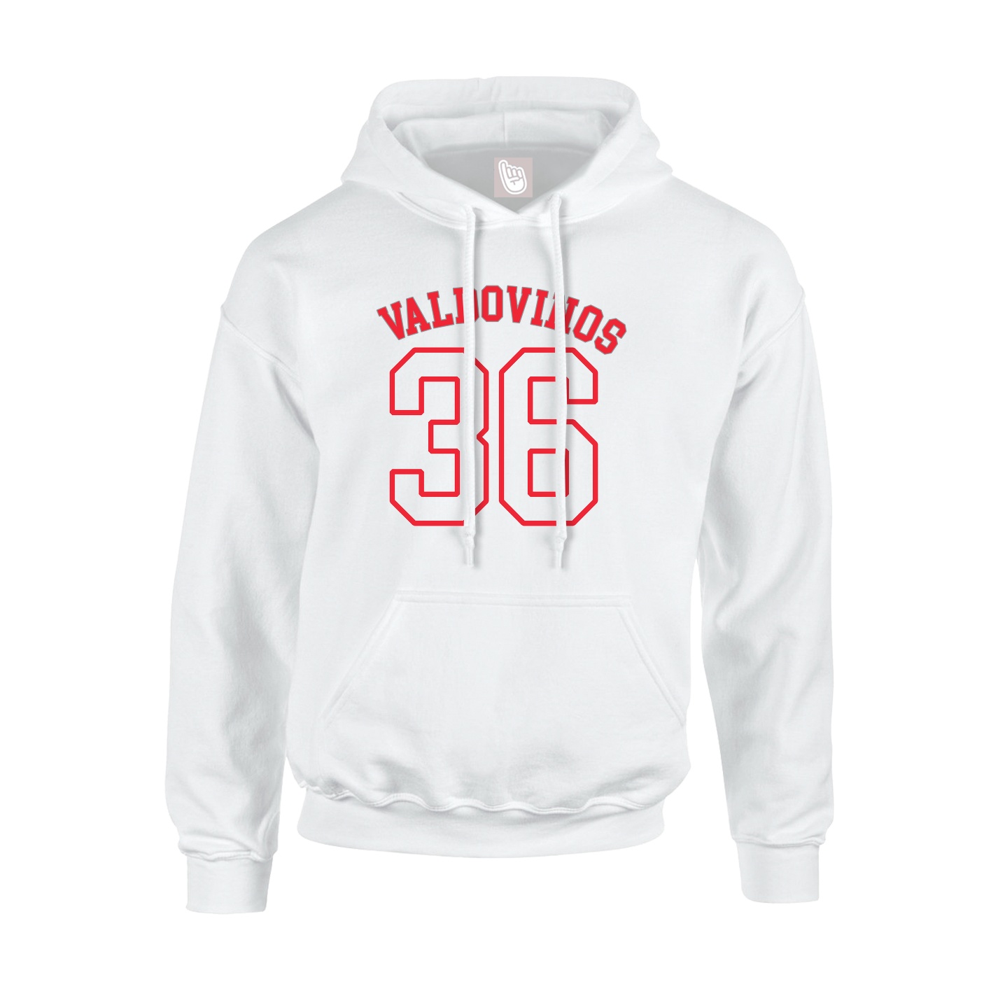Hoodie — Shirsey Arch in White