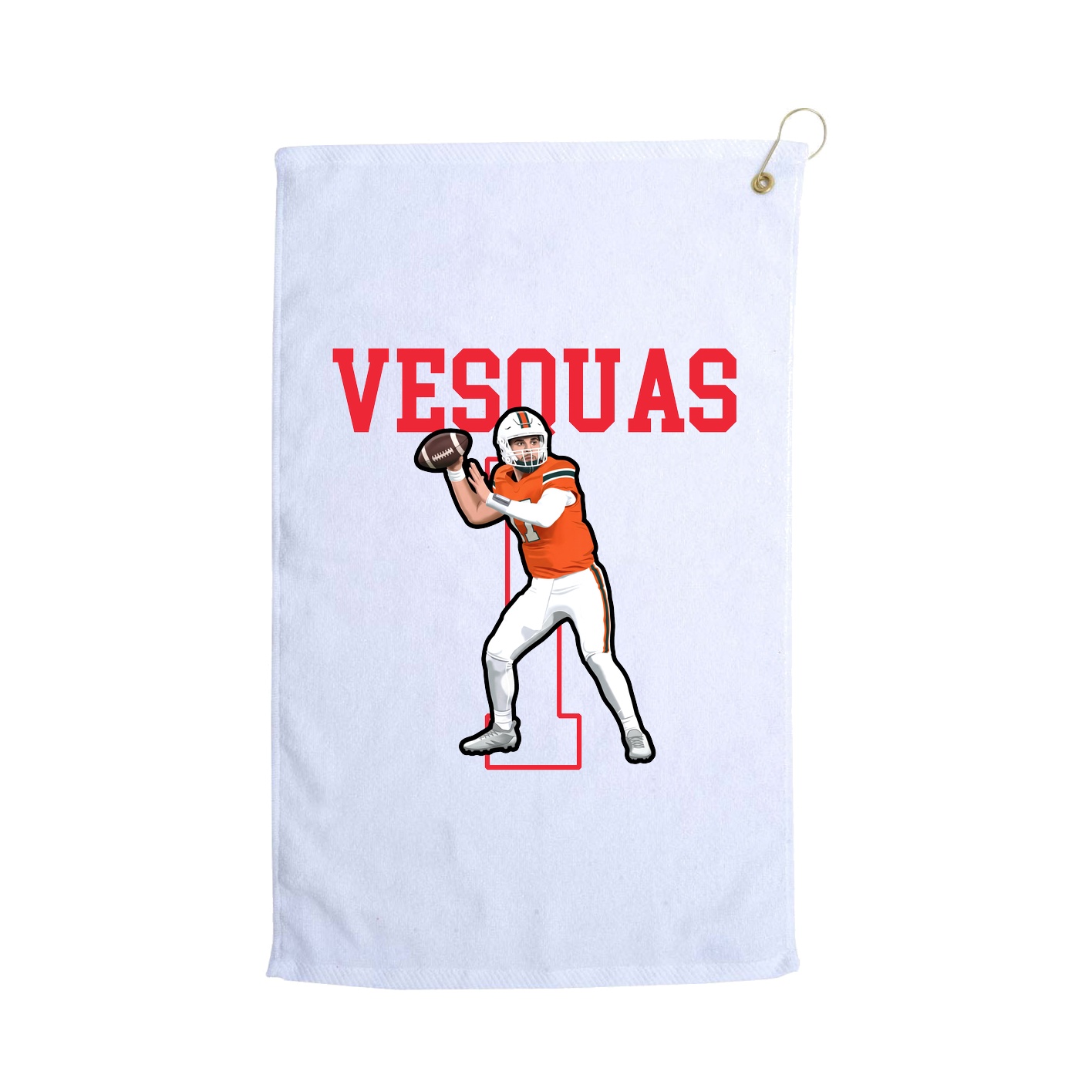 Golf Towel — Shirsey in White
