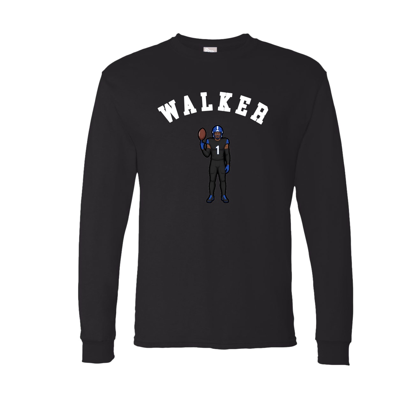 Long Sleeve Tee — Shirsey Arch in Black