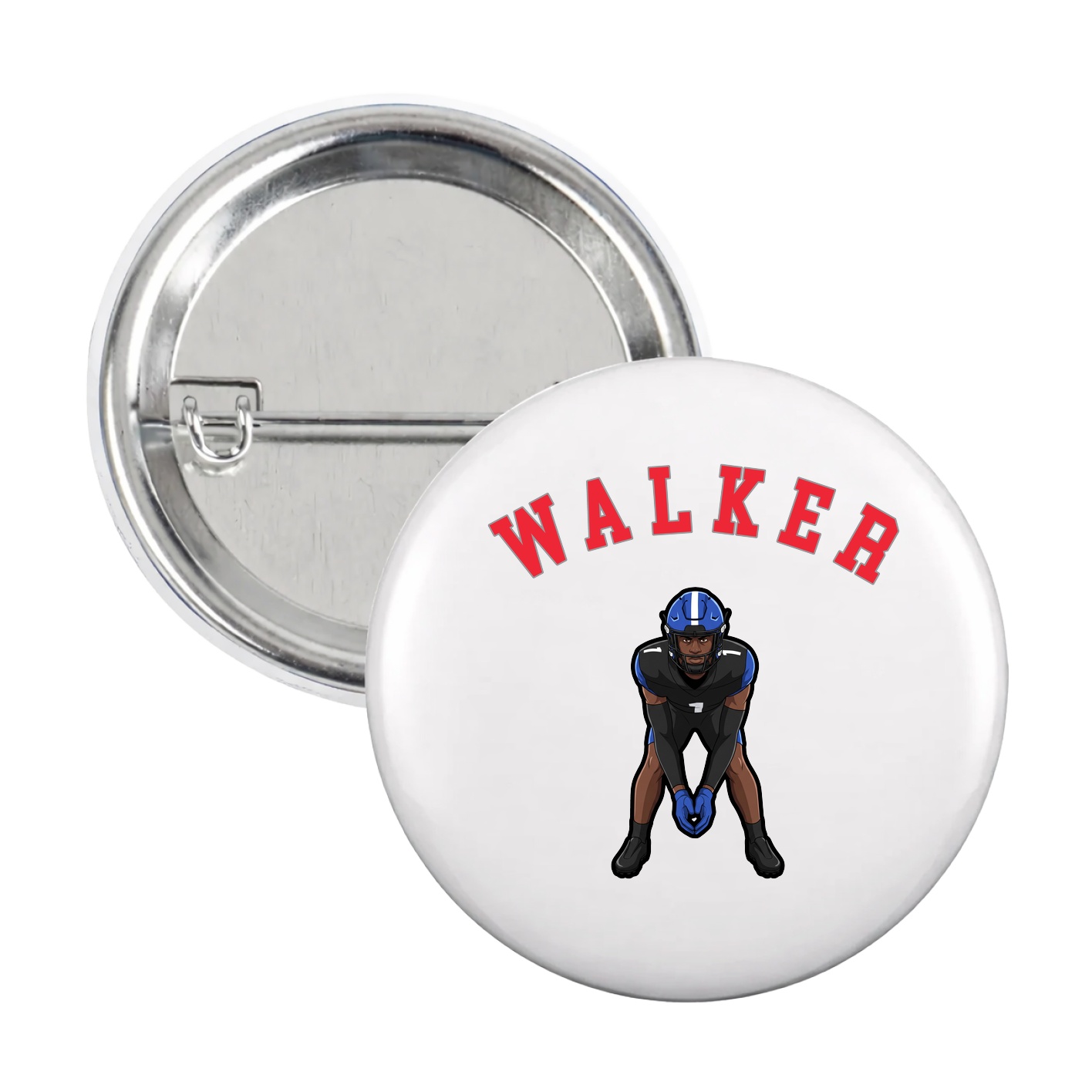 Game Day Button — Shirsey Arch in White
