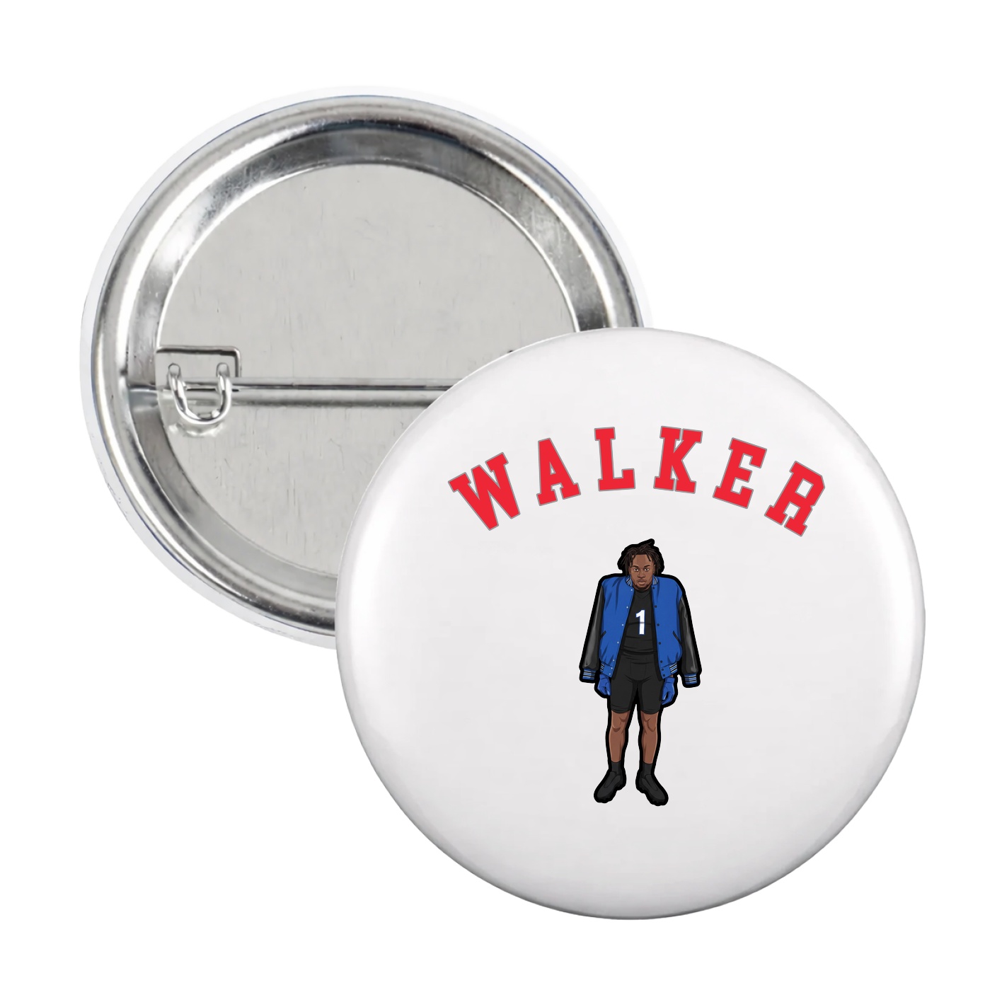 Game Day Button — Shirsey Arch in White