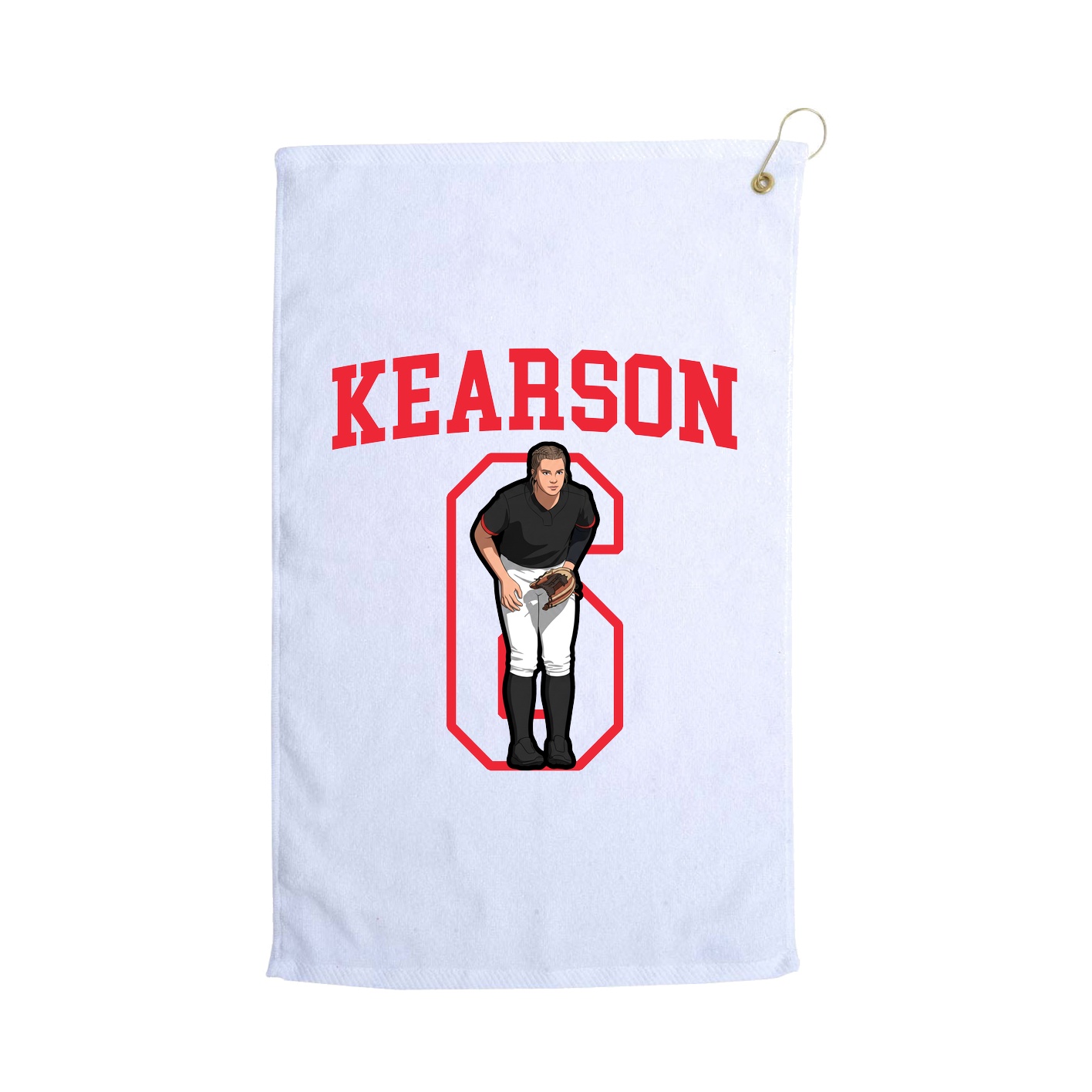 Golf Towel — Shirsey in White