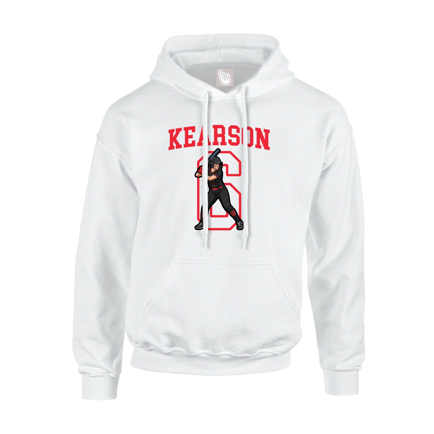 Youth Hoodie — Shirsey in White