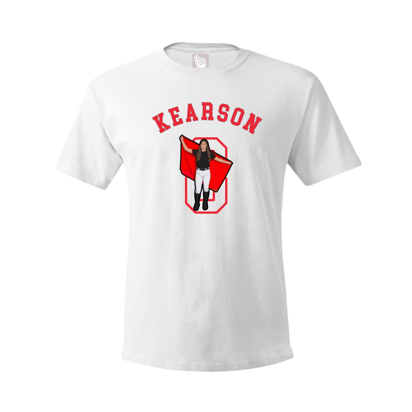 Tee — Shirsey Arch in White
