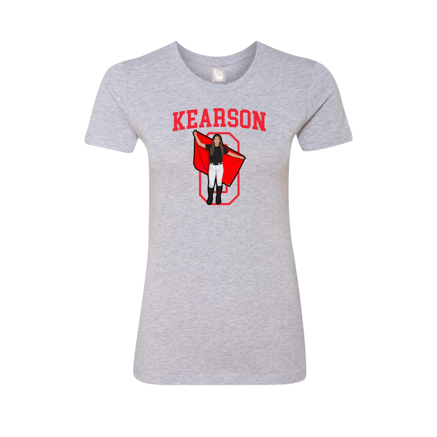 Womens Tee — Shirsey in Grey