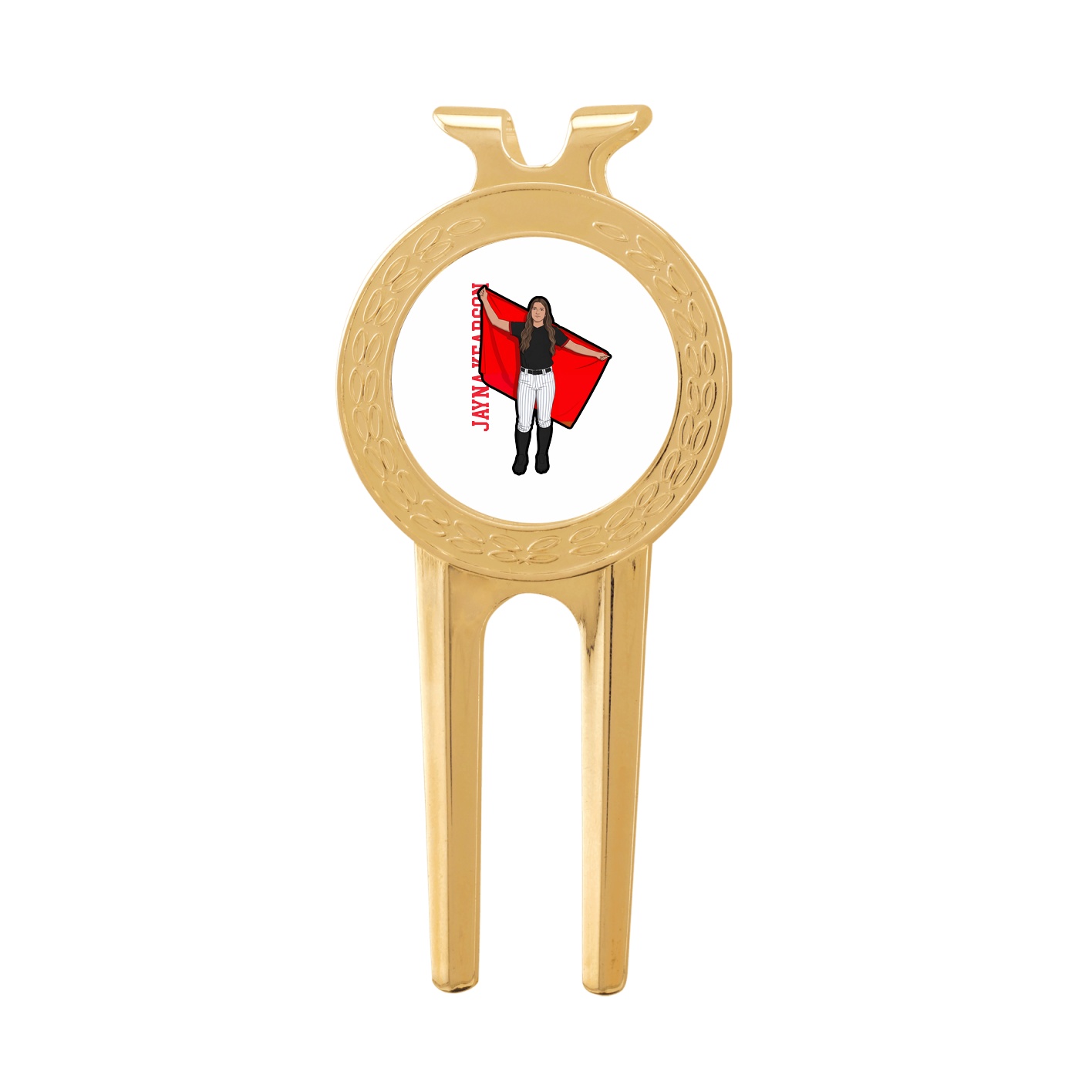 Divot Tool with Ball Marker — Name Vertical in Classic