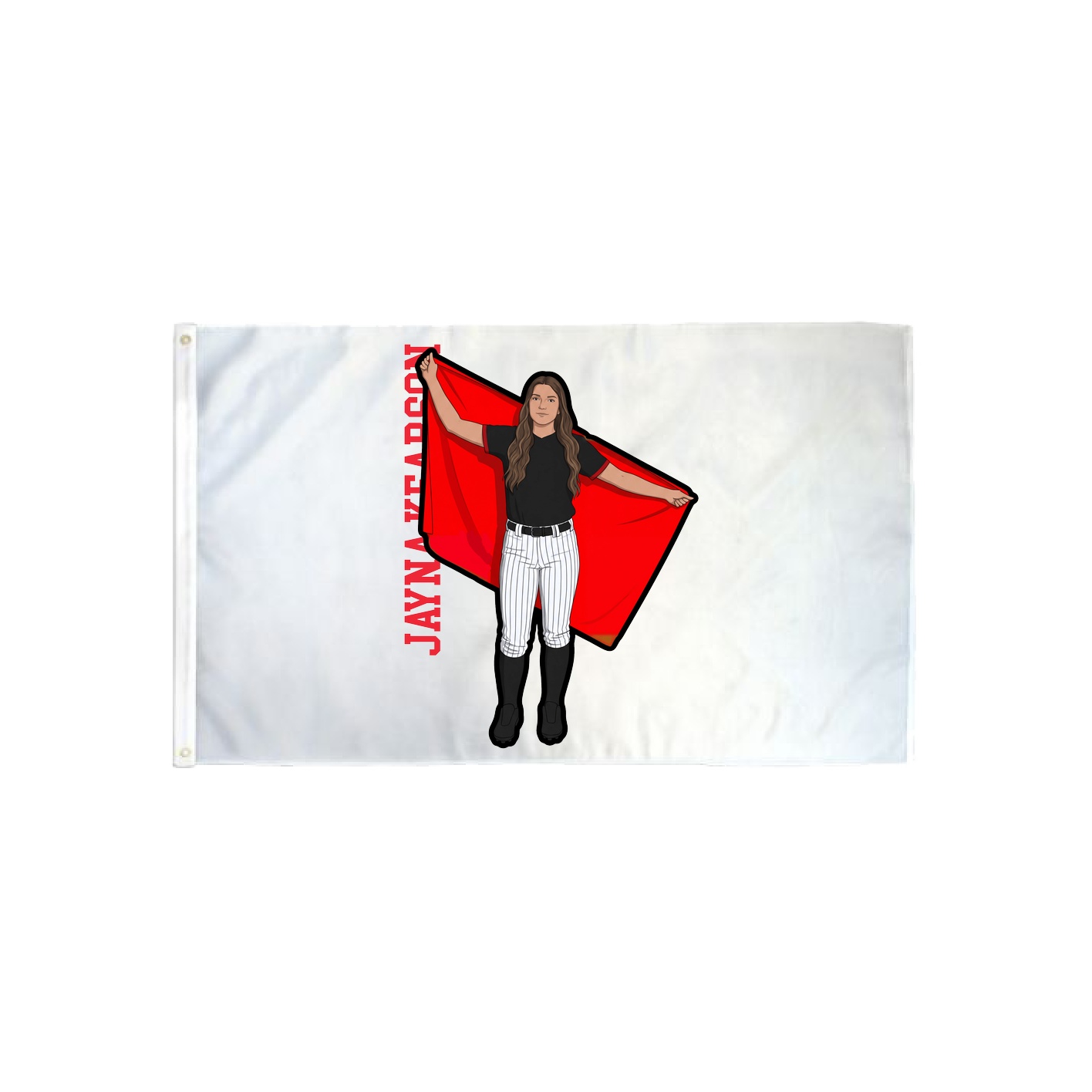 3x5 Flag — Name Vertical in Classic