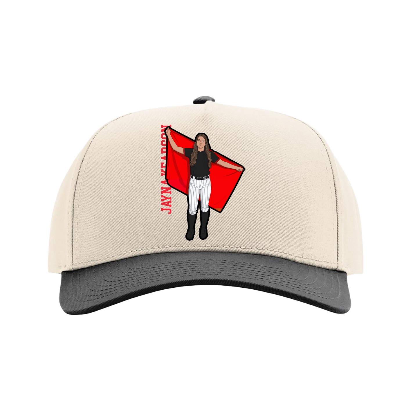 Full Fabric Five-Panel Champ Cap