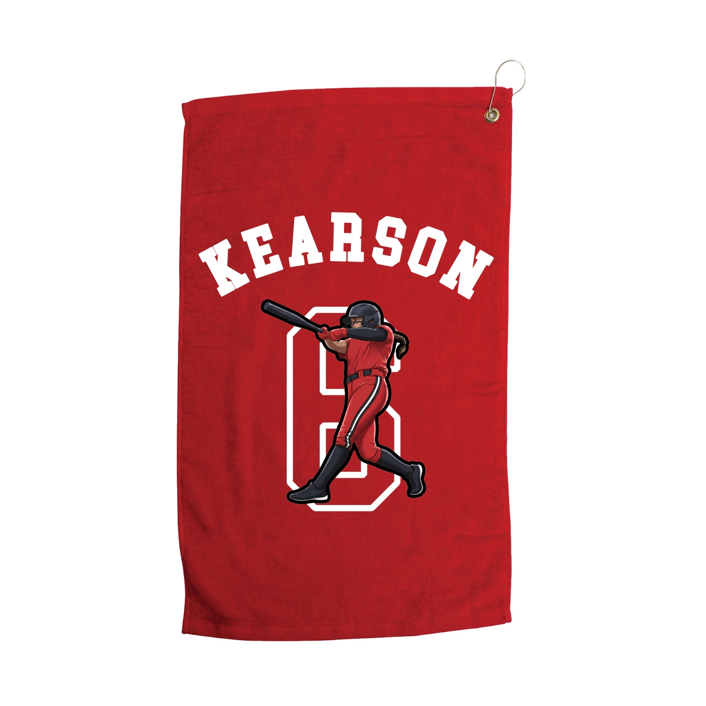 Golf Towel — Shirsey Arch in Red