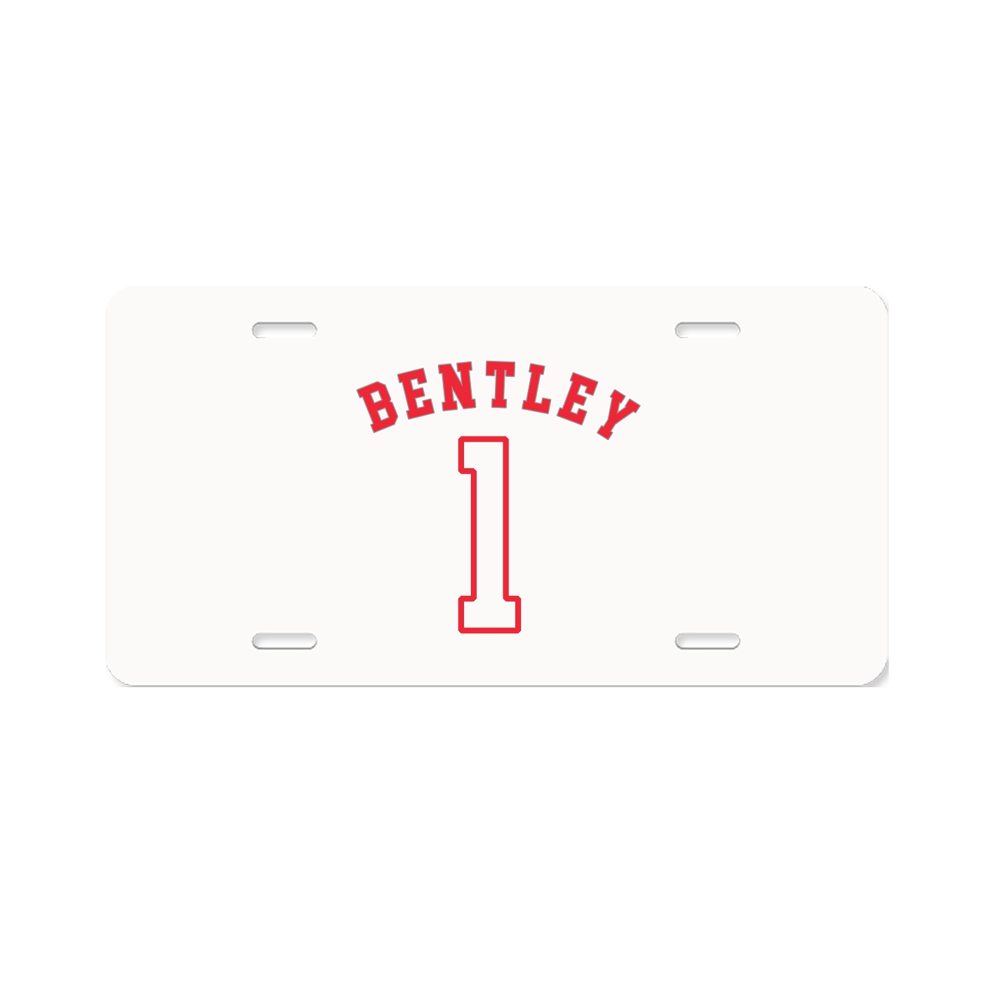 License Plate — Shirsey Arch in Classic