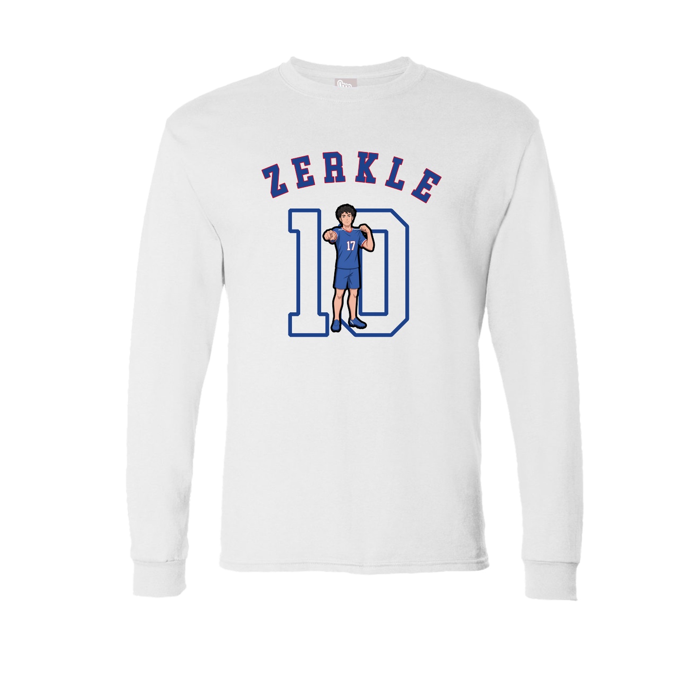Long Sleeve Tee — Shirsey Arch in White