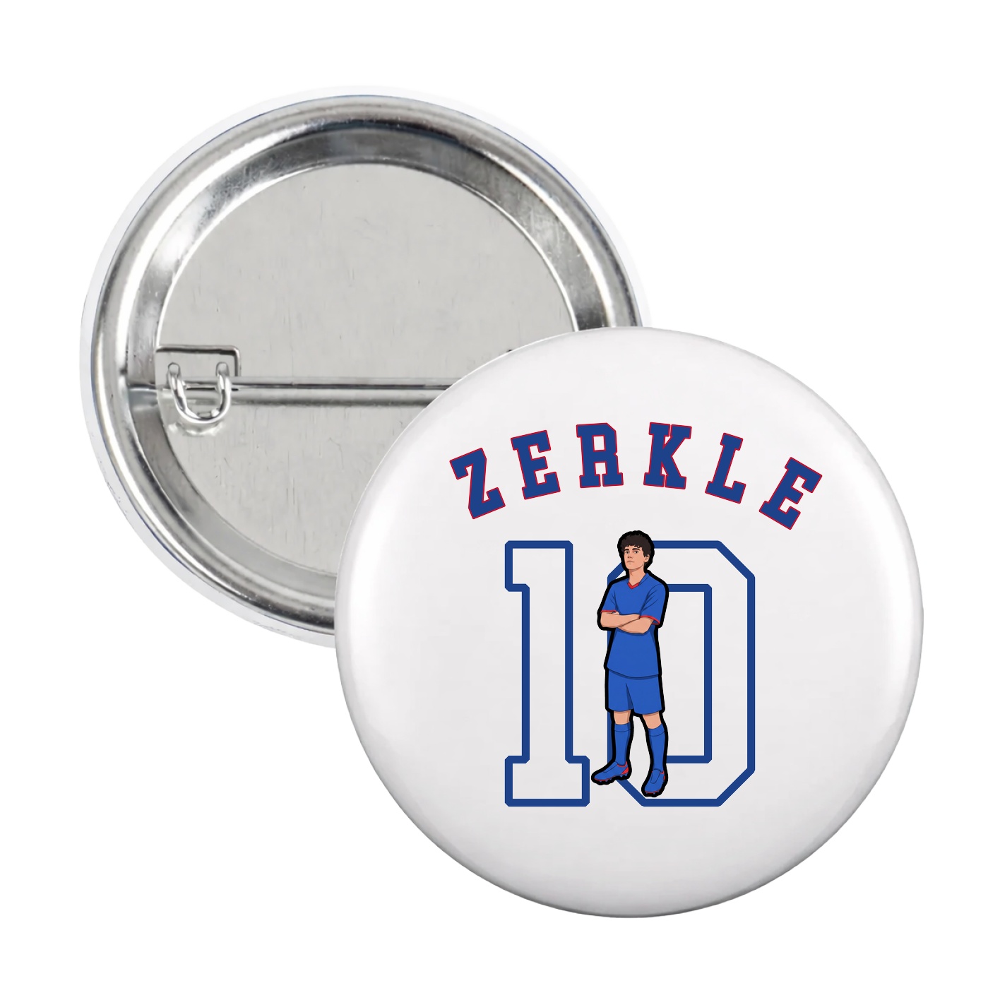 Game Day Button — Shirsey Arch in White