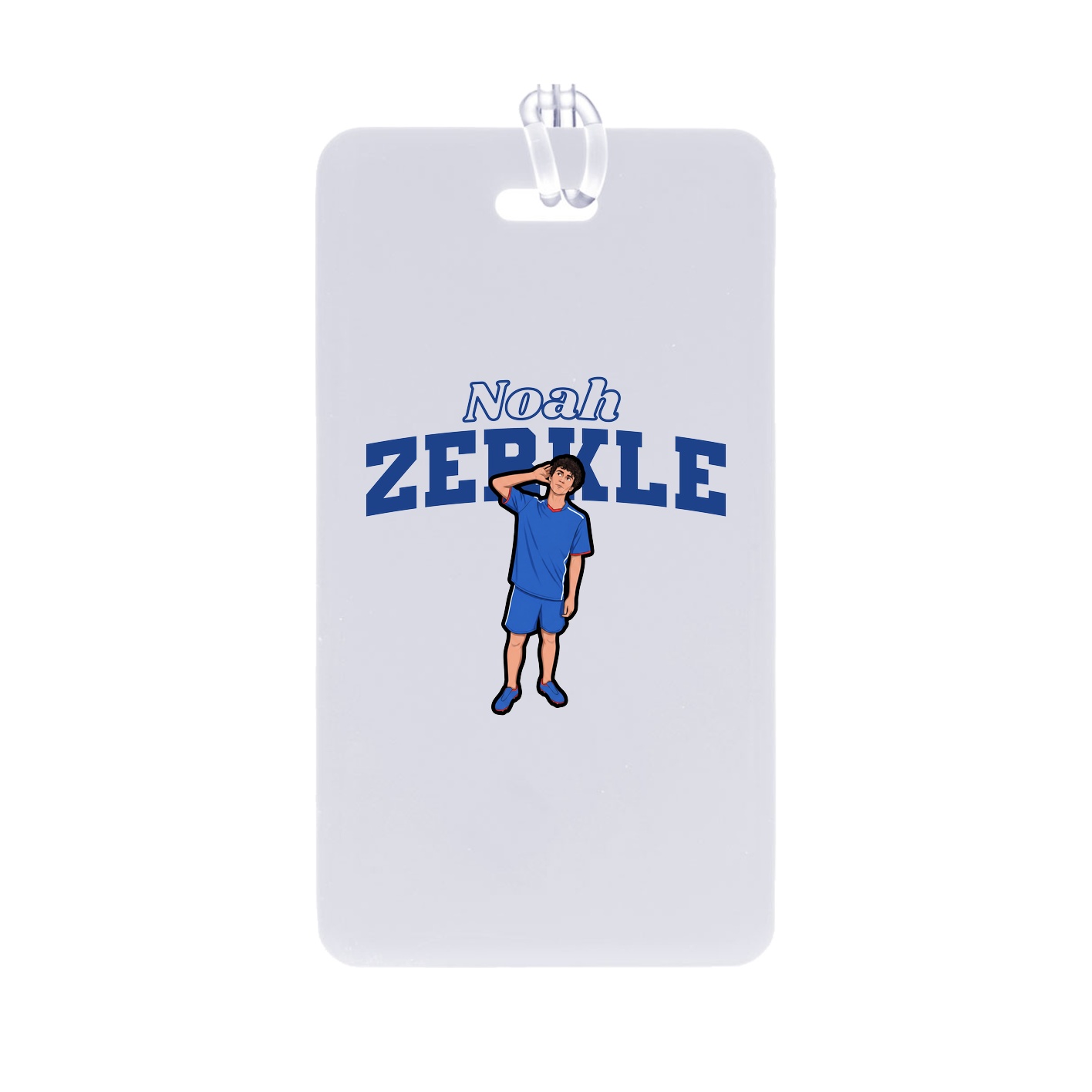 Bag Tag — Name Arch in Classic