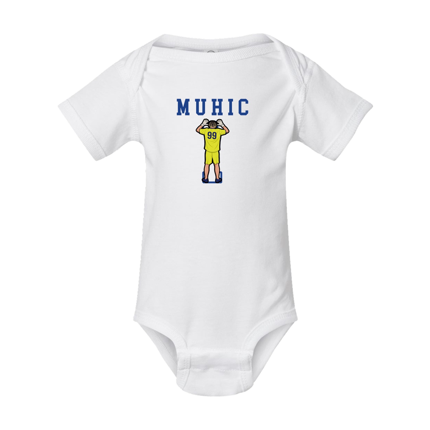 Baby Onesie — Shirsey in White