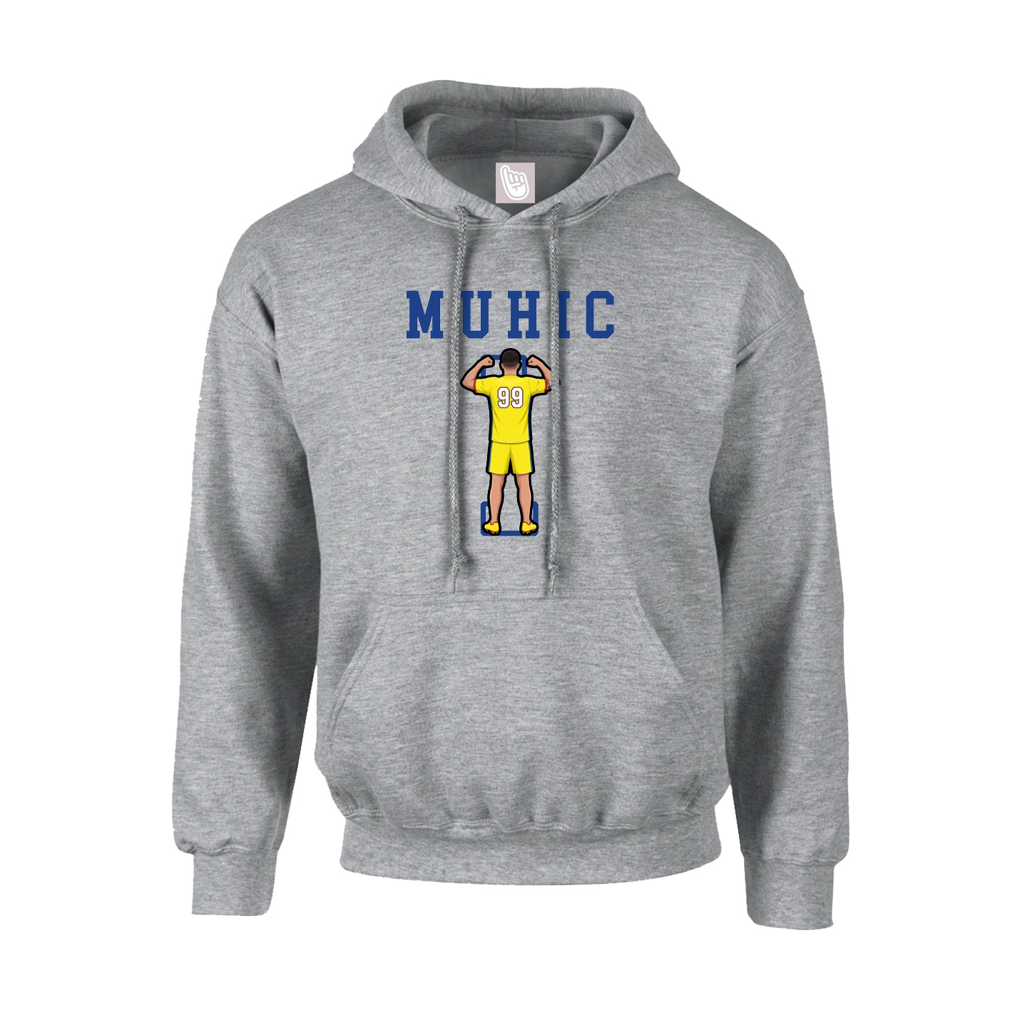 Hoodie — Shirsey in Grey