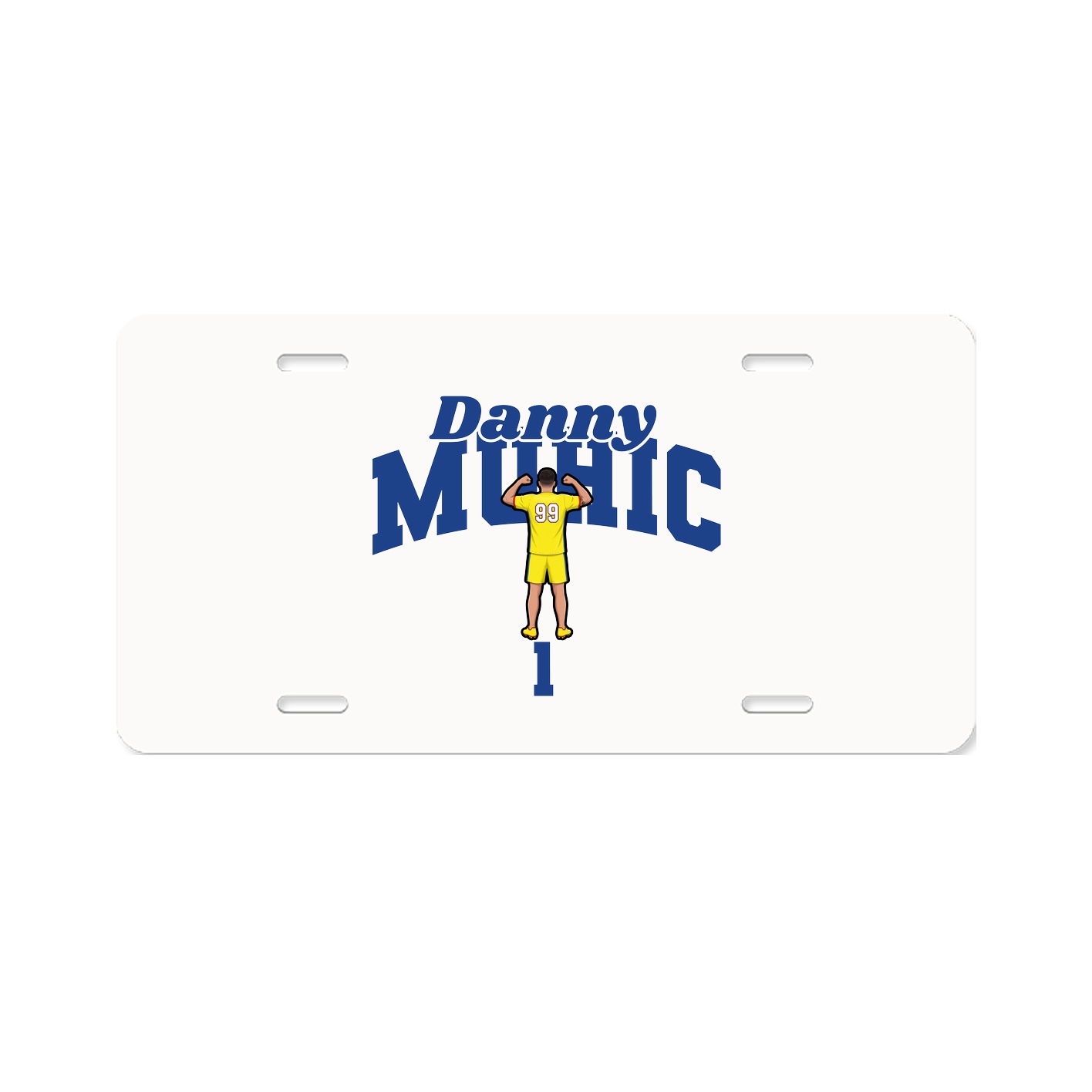 License Plate — Signature Arch in Classic