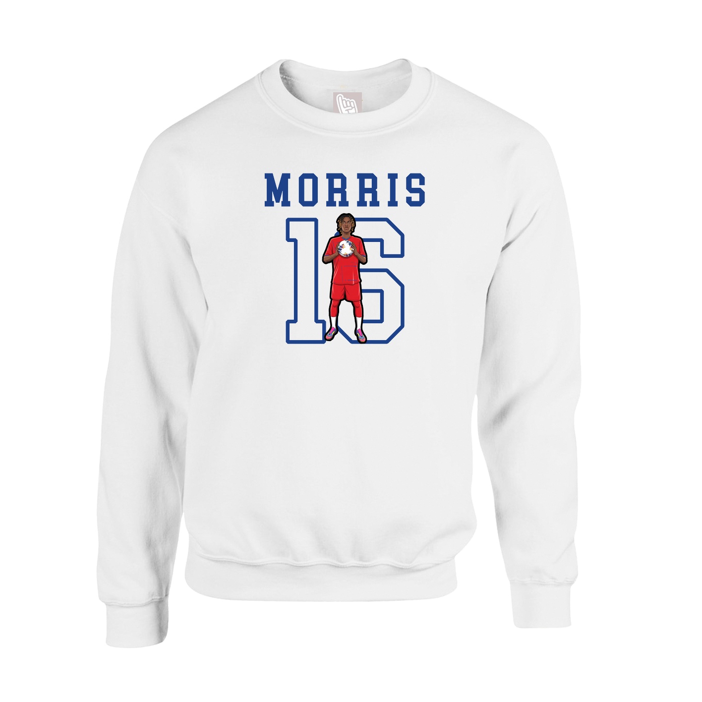 Fleece Crew — Shirsey in White