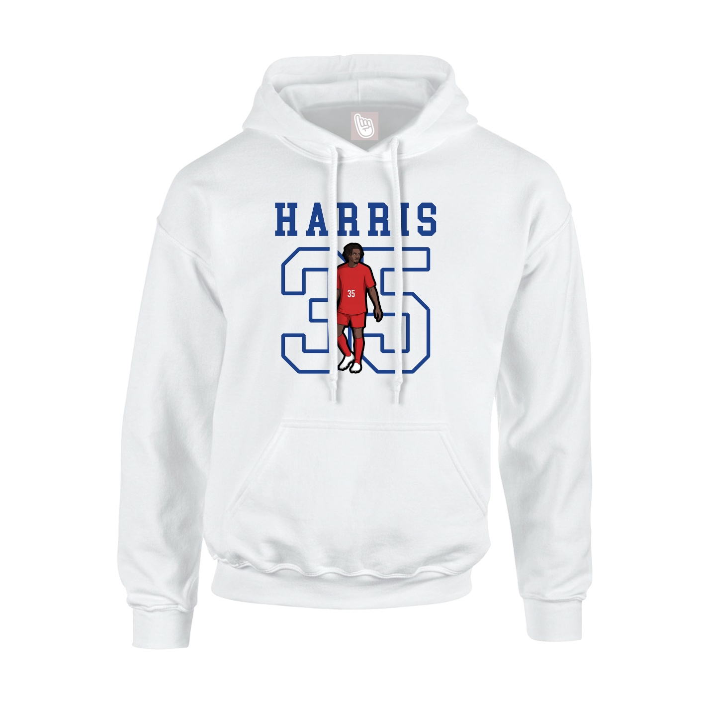 Hoodie — Shirsey in White