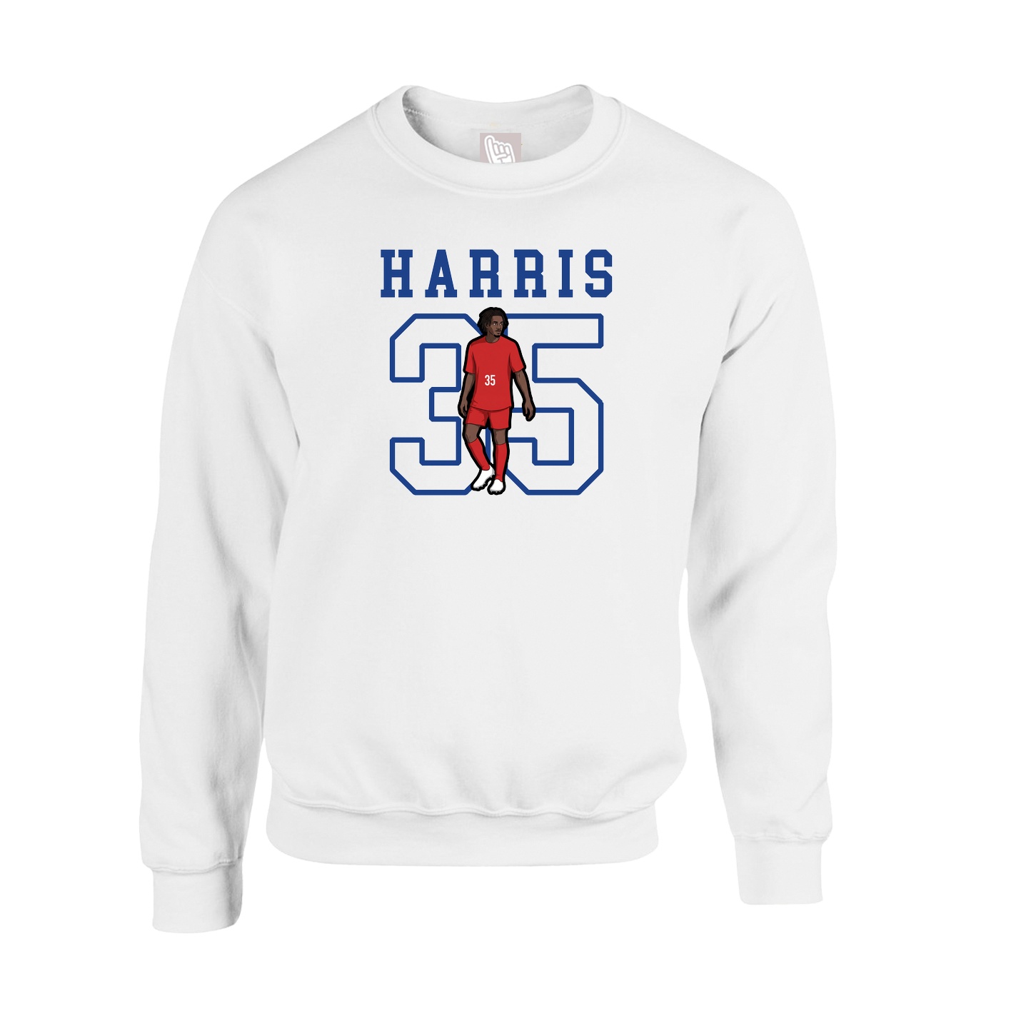 Fleece Crew — Shirsey in White
