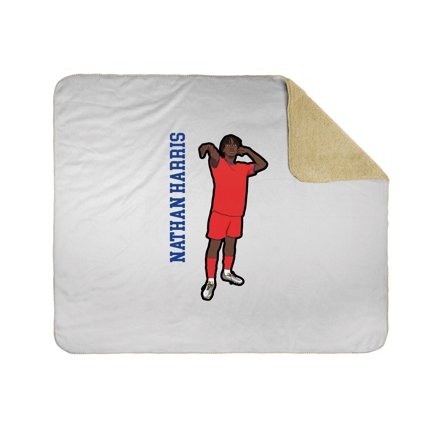50x60 Sherpa Lined Throw Blanket