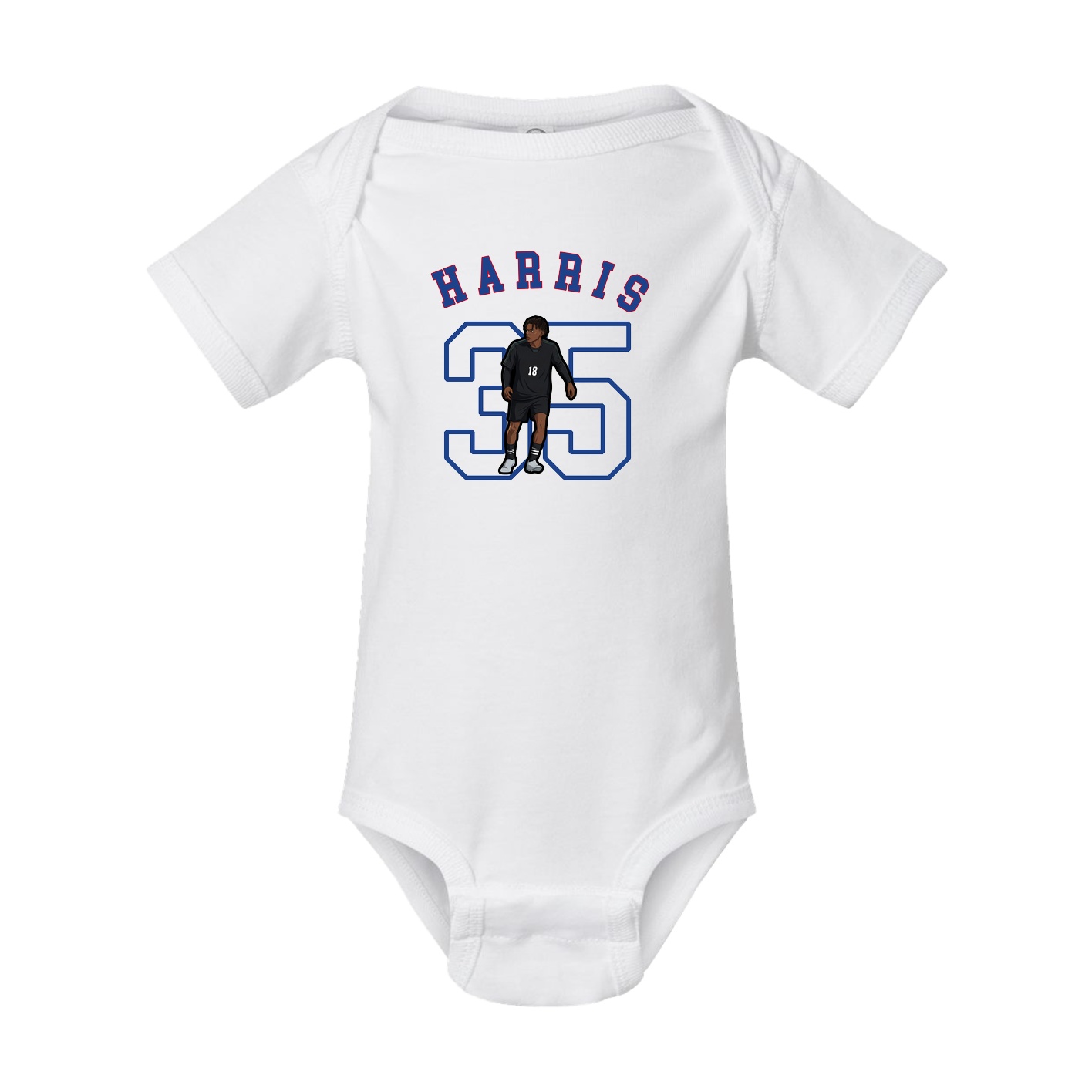 Baby Onesie — Shirsey Arch in White