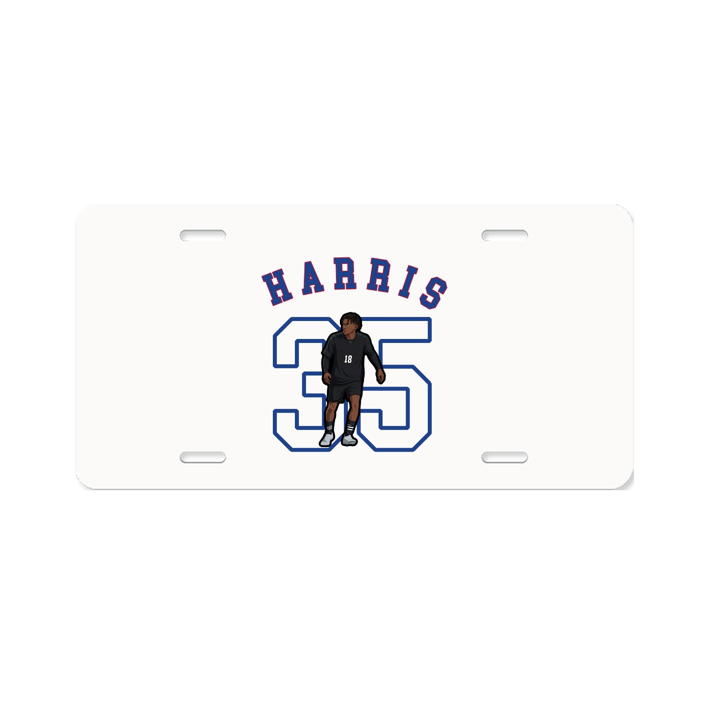 License Plate — Shirsey Arch in Classic