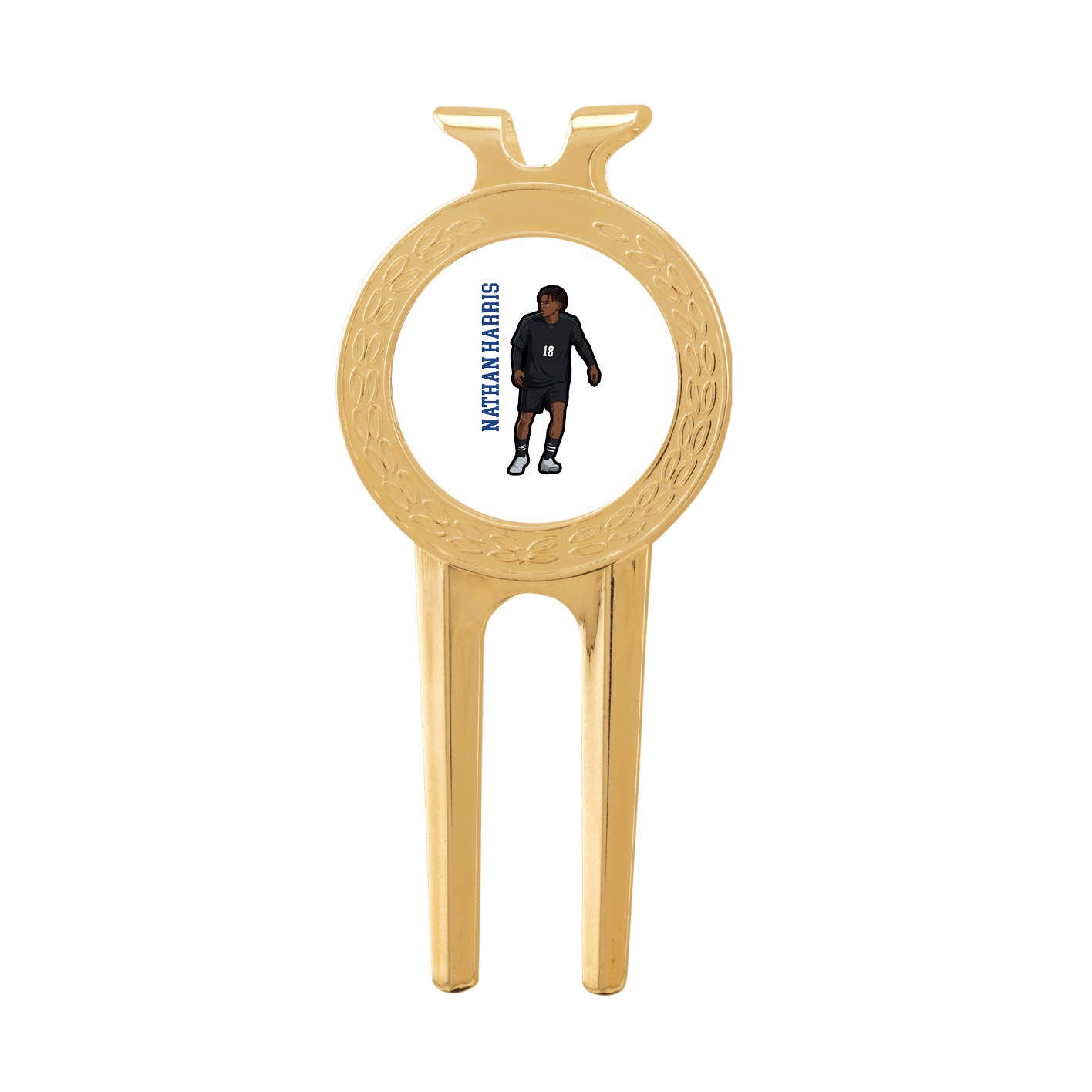 Divot Tool with Ball Marker — Name Vertical in Classic