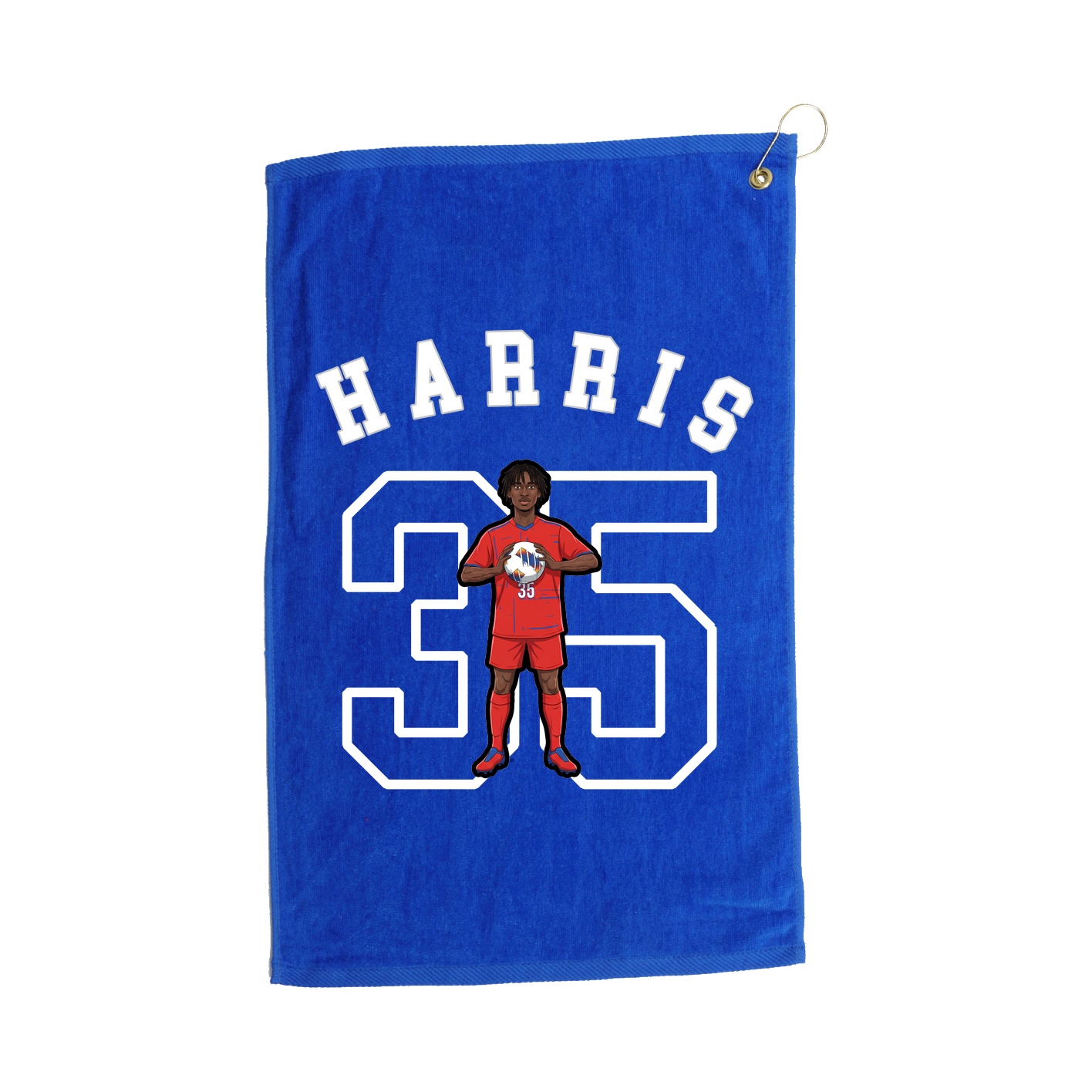 Golf Towel — Shirsey Arch in Royal
