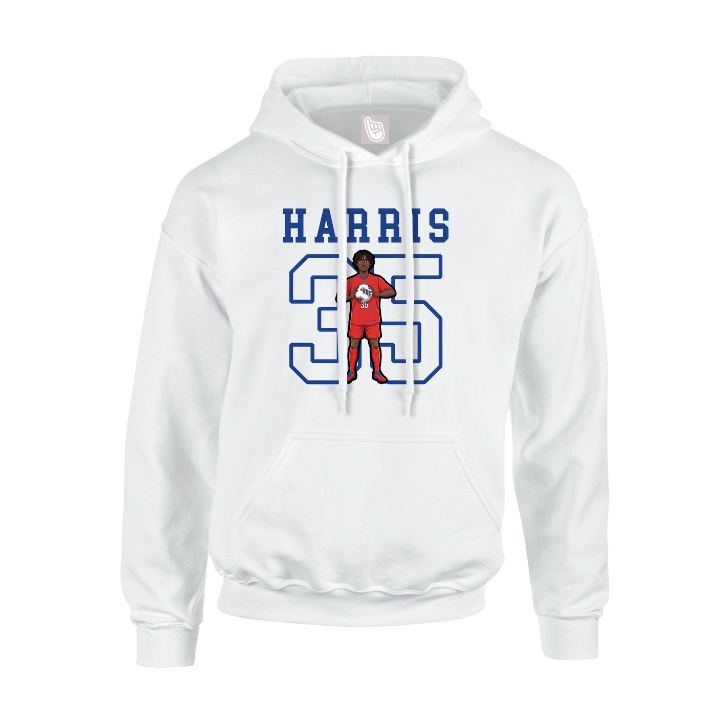 Youth Hoodie — Shirsey in White