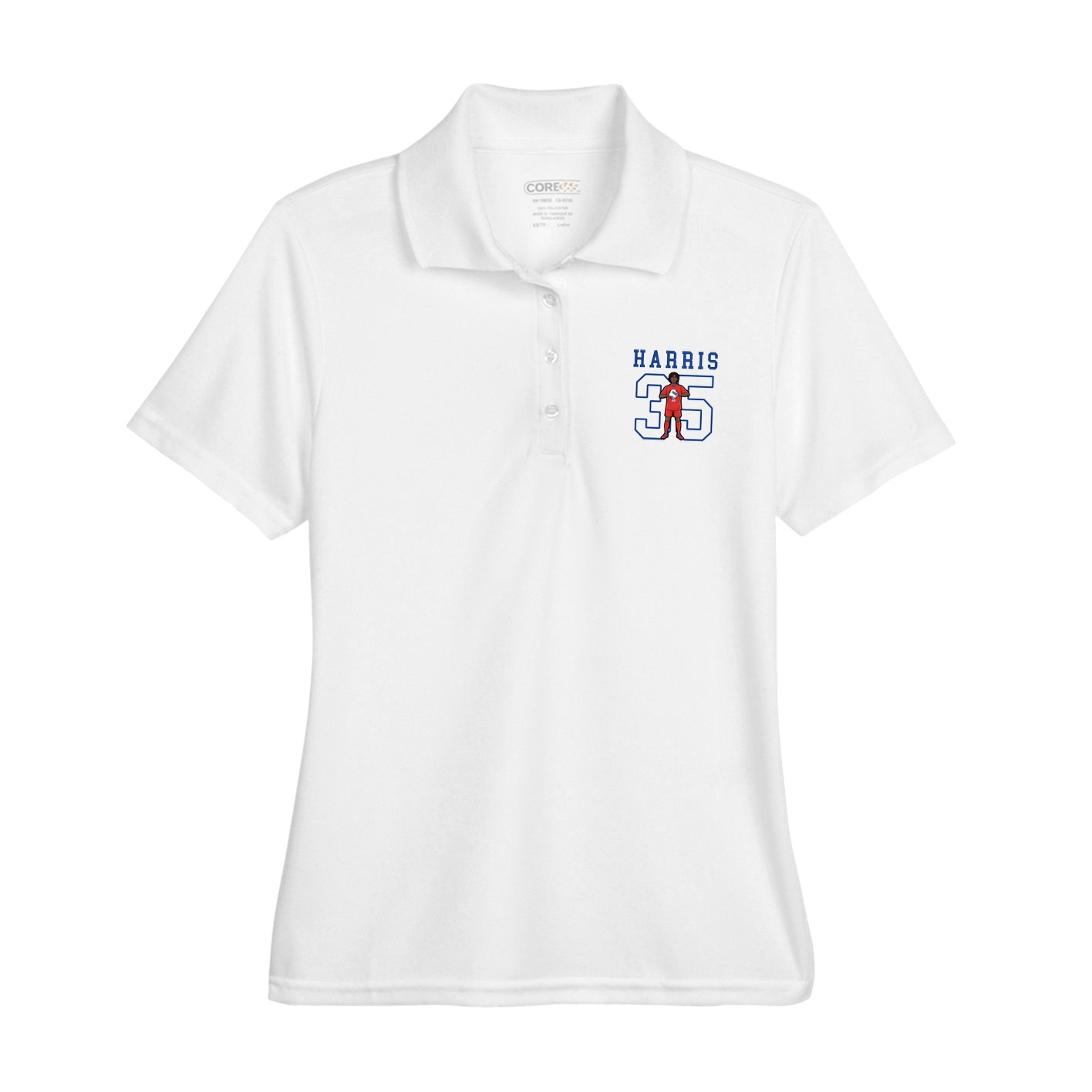 Womens Performance Polo — Shirsey in White