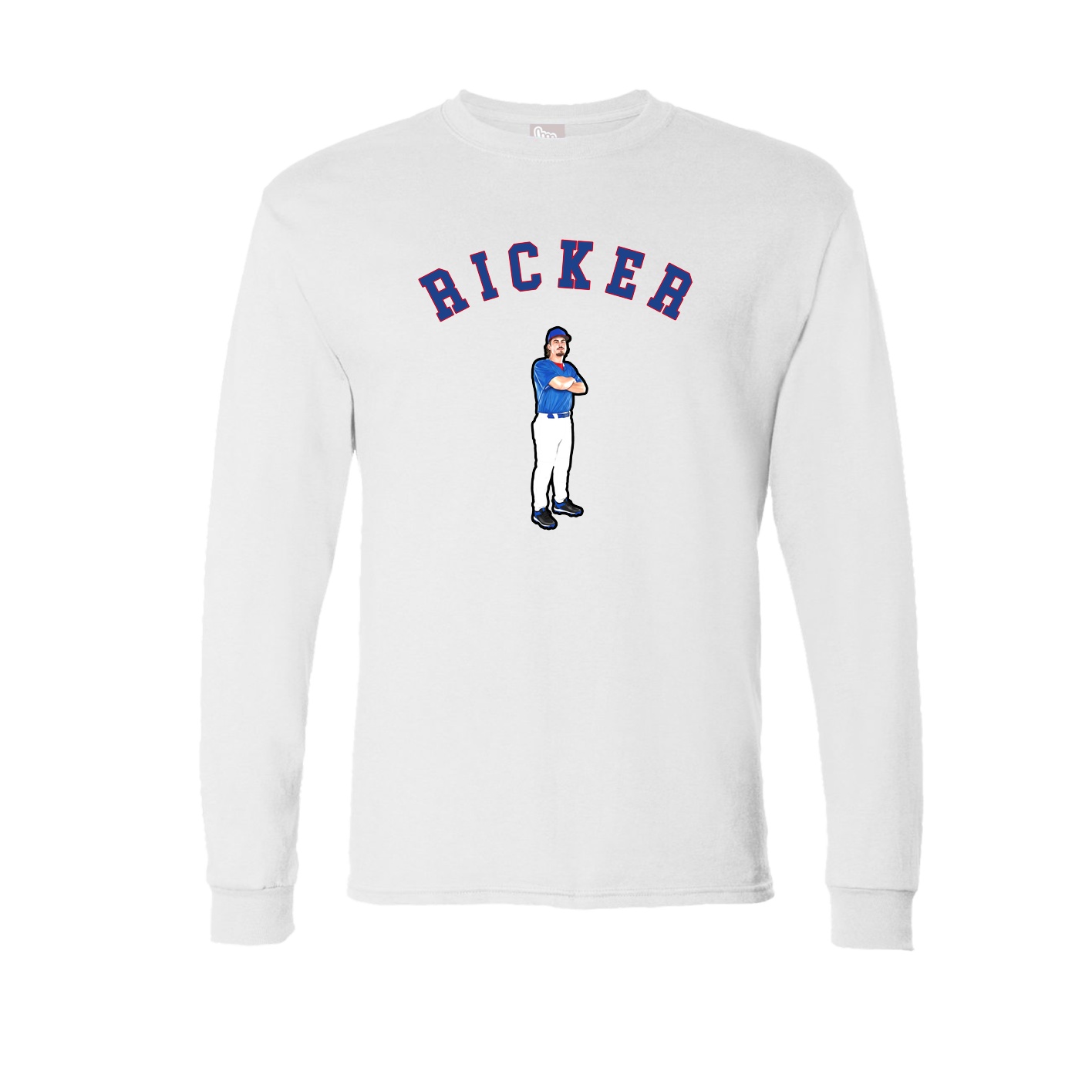 Long Sleeve Tee — Shirsey Arch in White