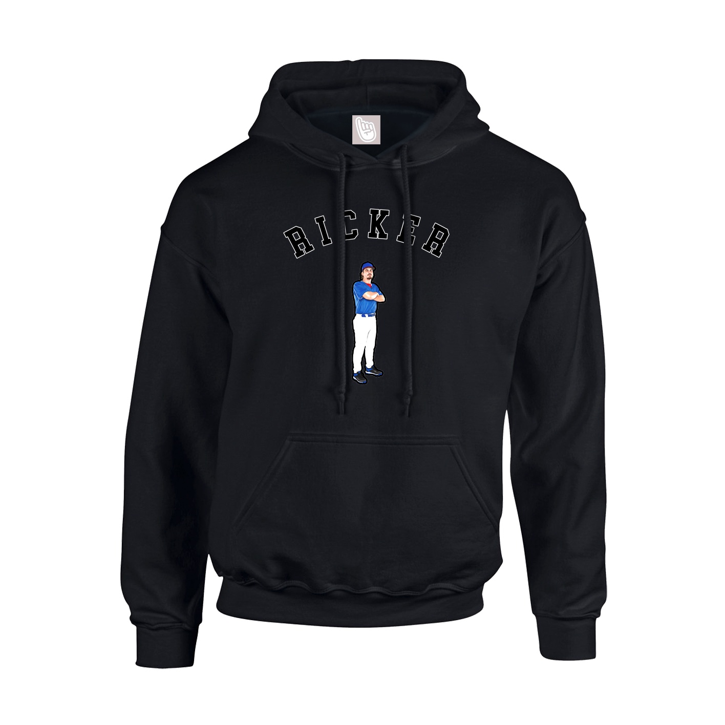 Hoodie — Shirsey Arch in Black