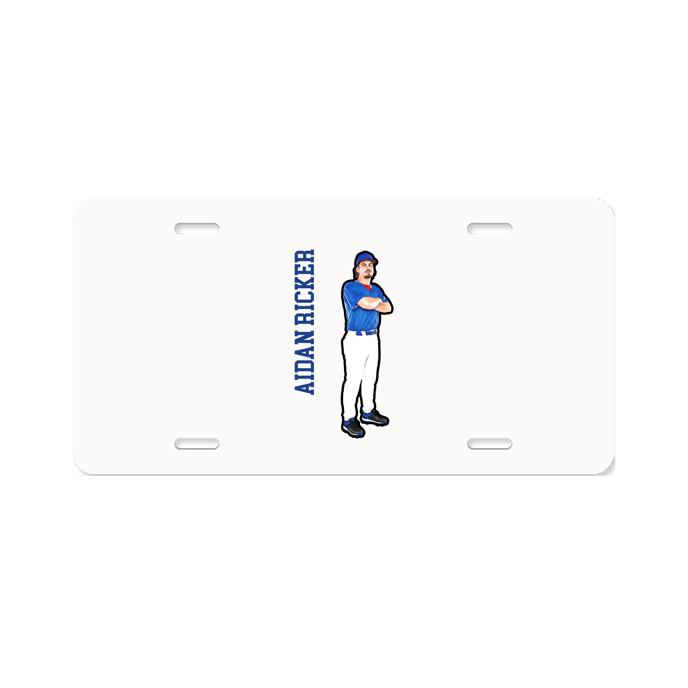 Aluminum License Plate