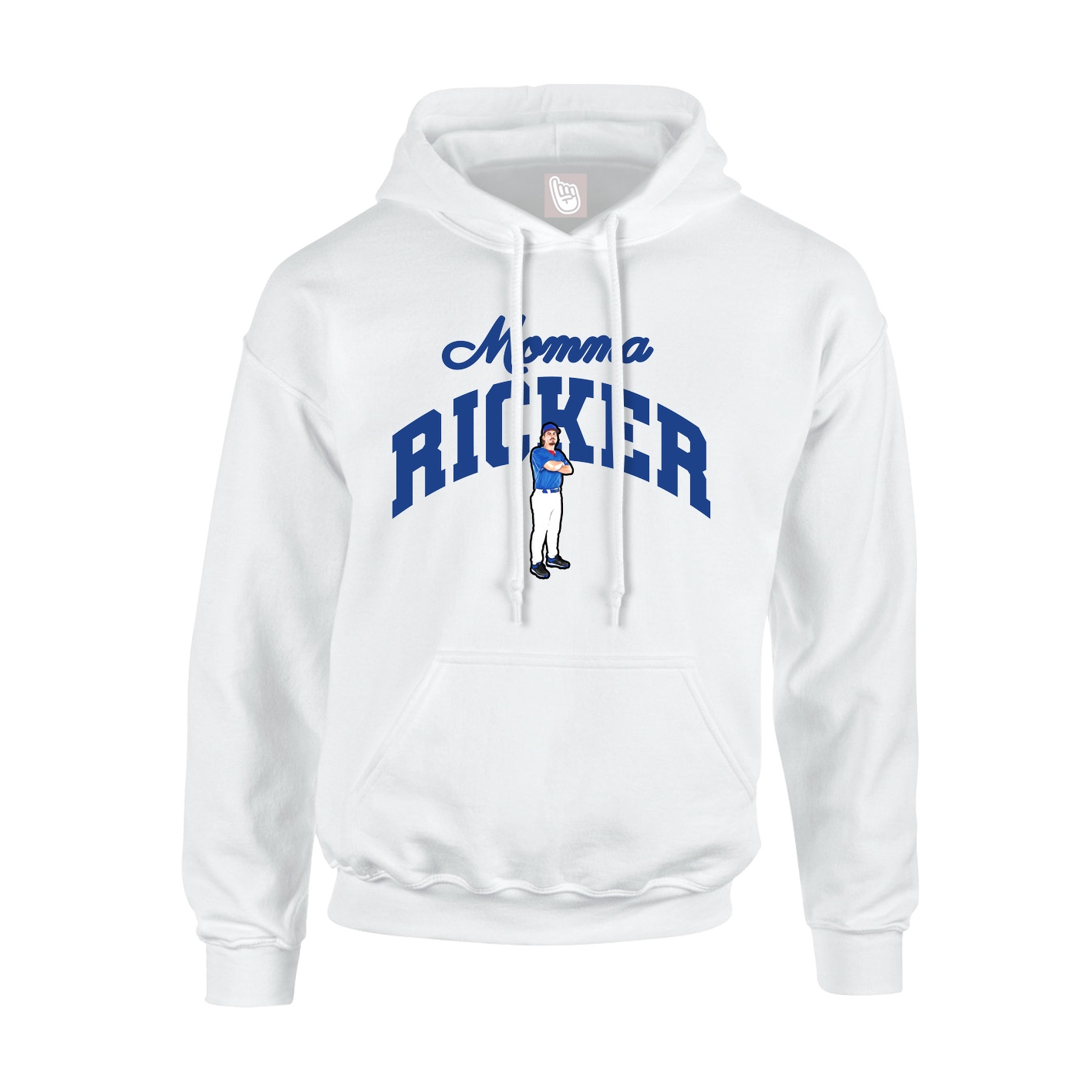 Youth Hoodie — Mothers Day Arch in White