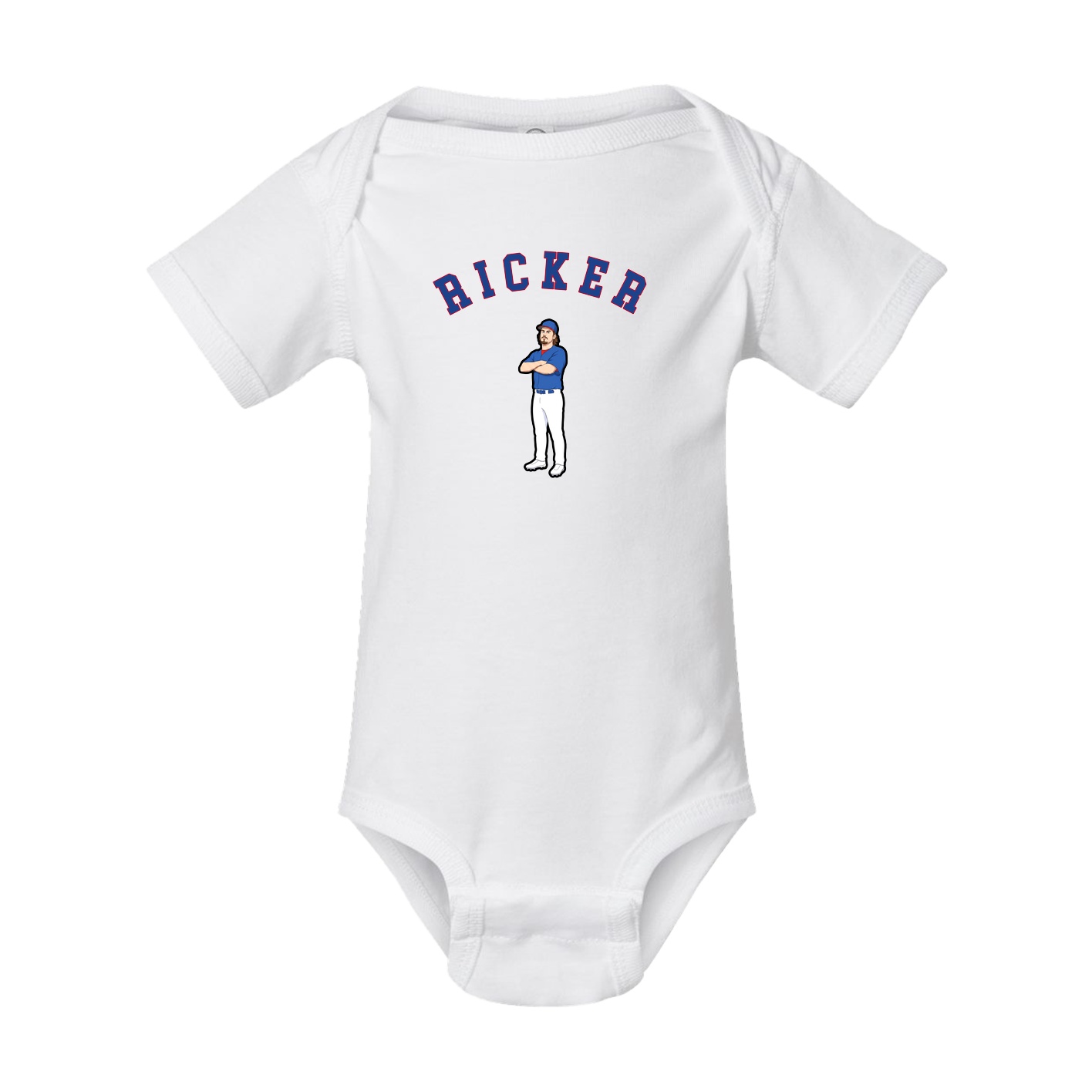 Baby Onesie — Shirsey Arch in White