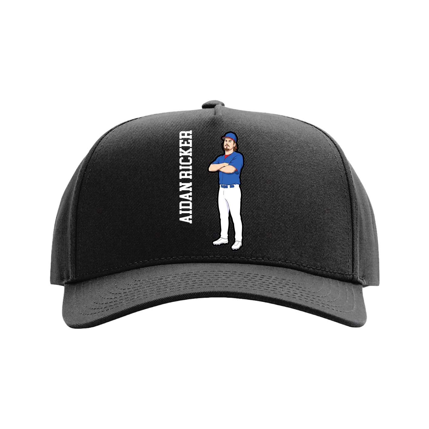 Full Fabric Five-Panel Champ Cap