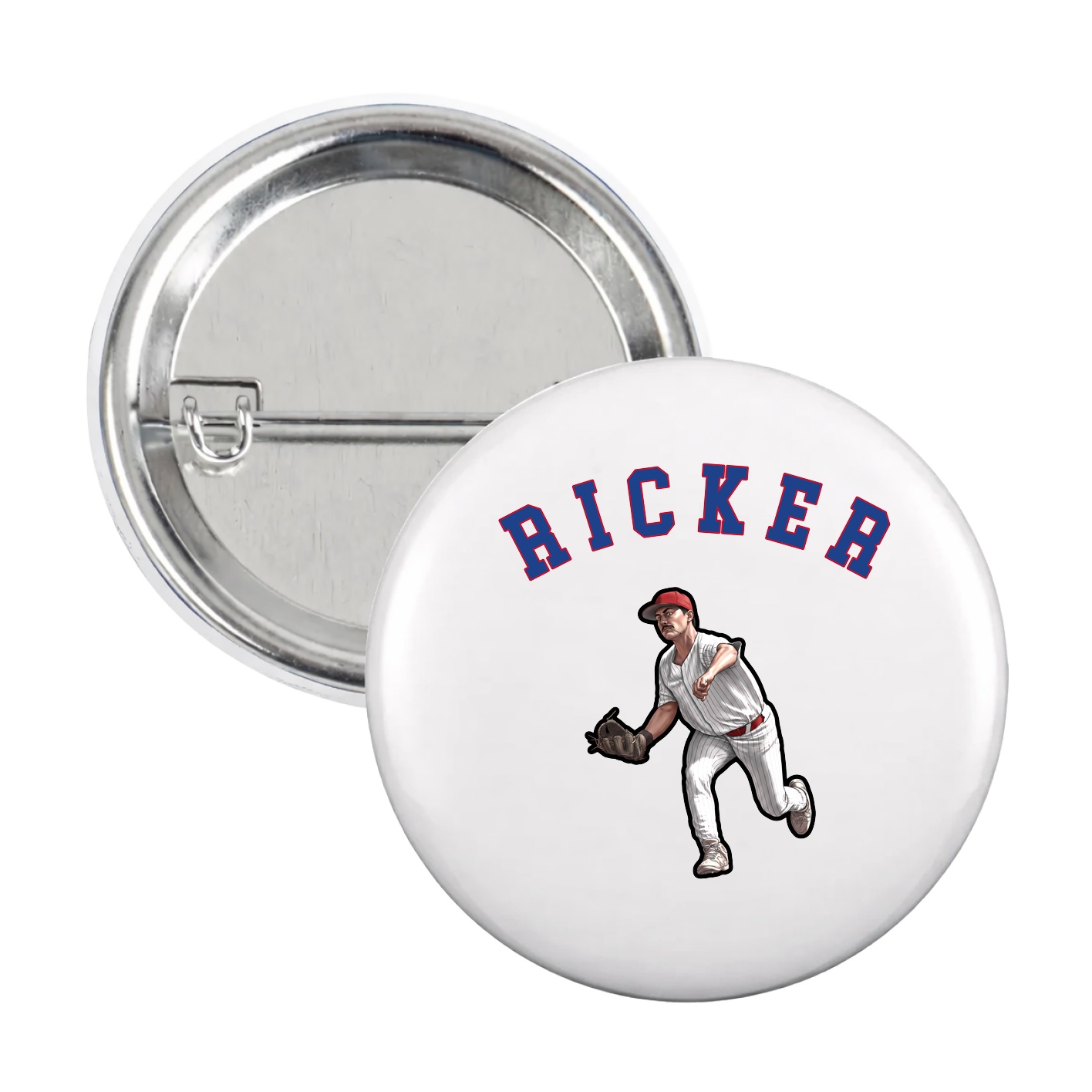 Game Day Button — Shirsey Arch in White