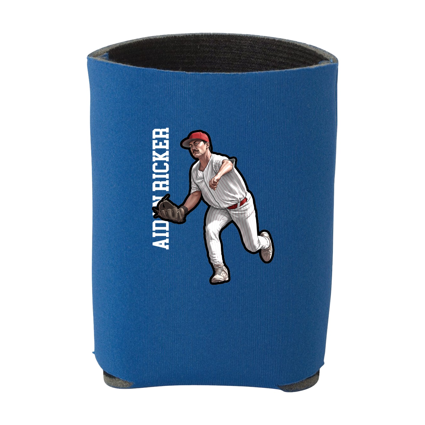 Can Holder — Name Vertical in Royal
