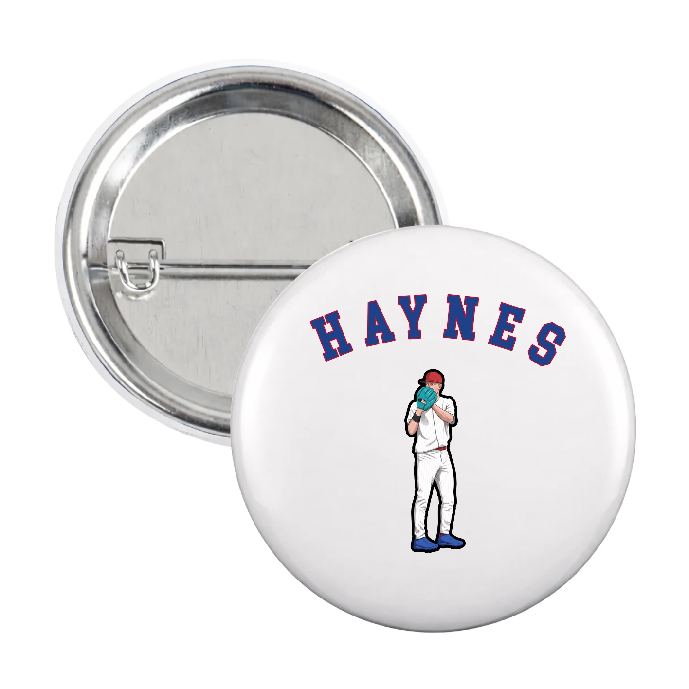 Game Day Button — Shirsey Arch in White