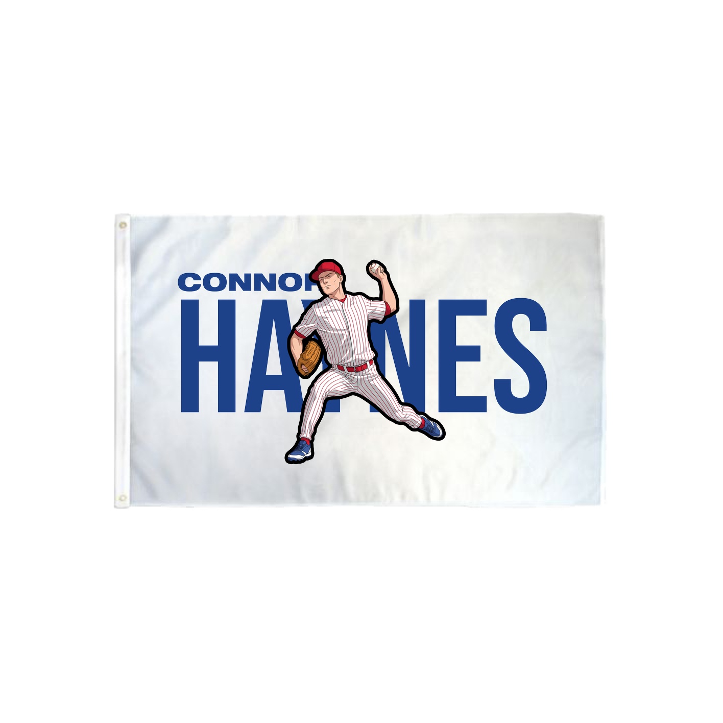 3x5 Flag — Player Name in Classic