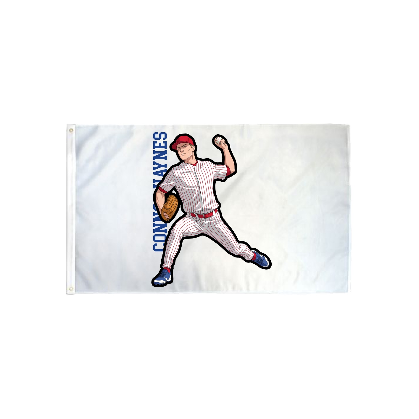 3x5 Flag — Name Vertical in Classic