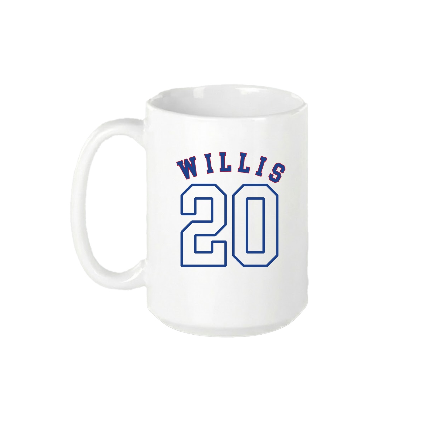 15oz Coffee Mug — Shirsey Arch in White