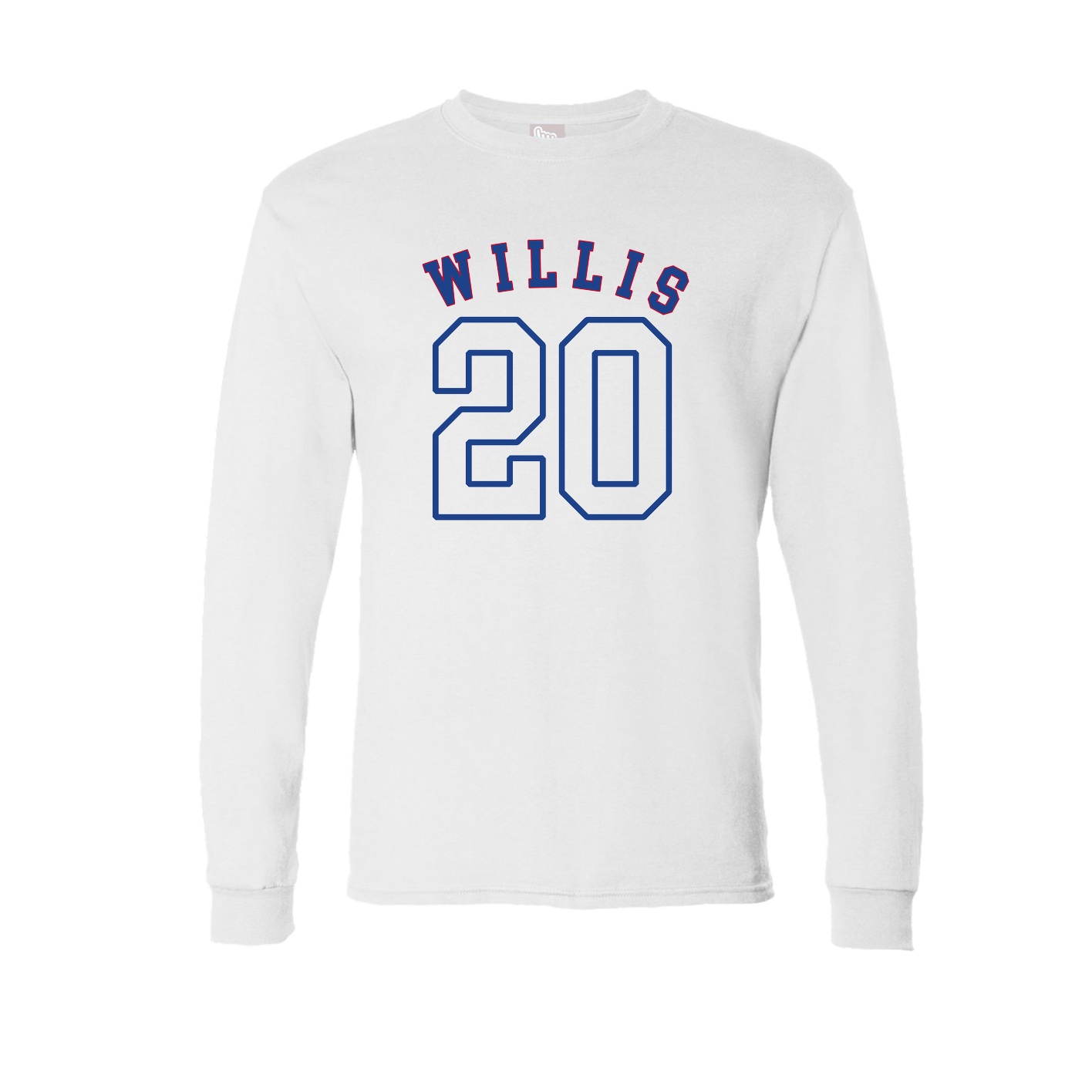 Long Sleeve Tee — Shirsey Arch in White