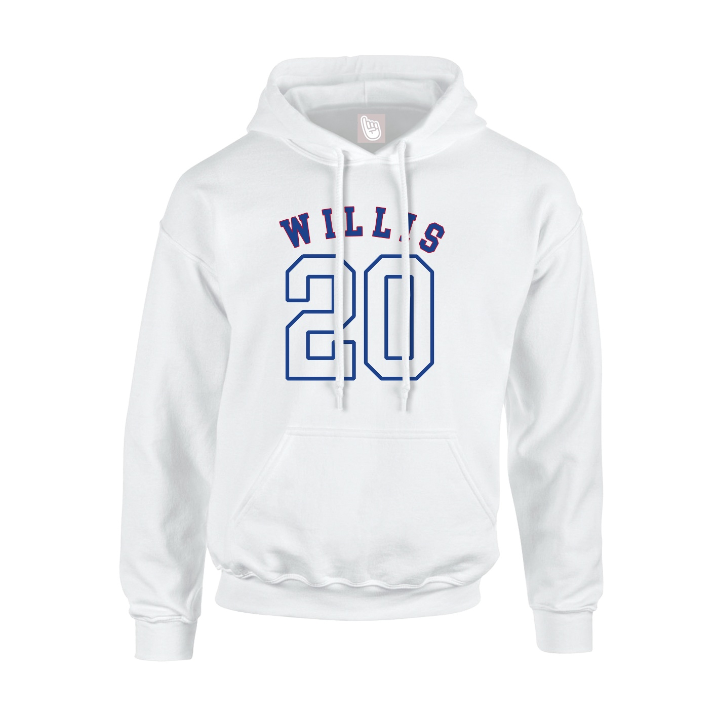 Youth Hoodie — Shirsey Arch in White