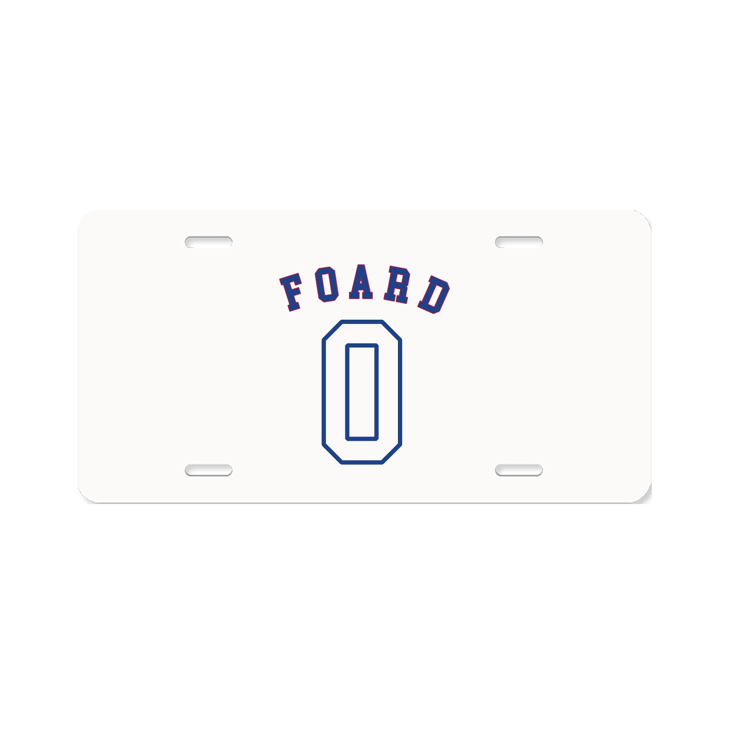 License Plate — Shirsey Arch in Classic