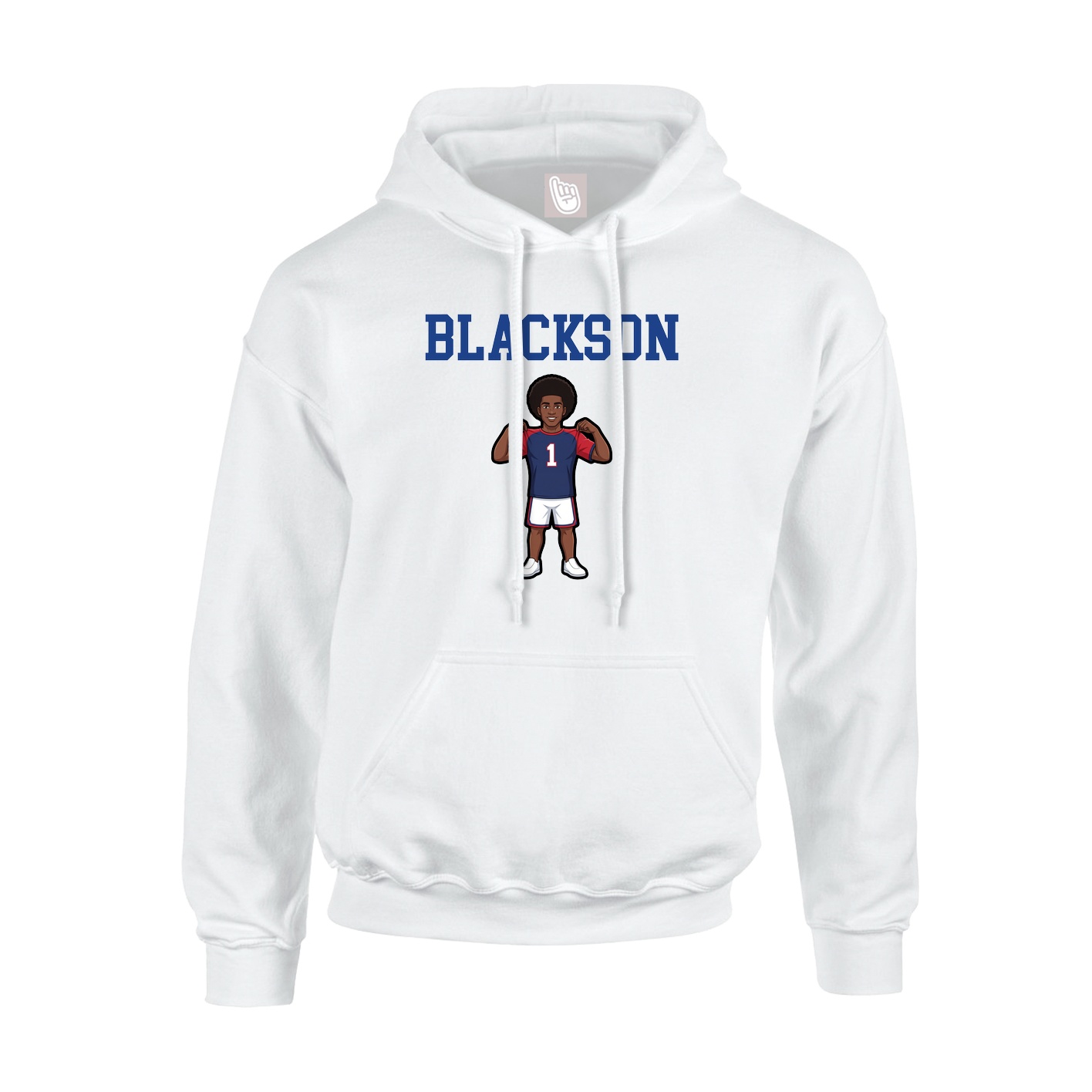 Hoodie — Shirsey in White