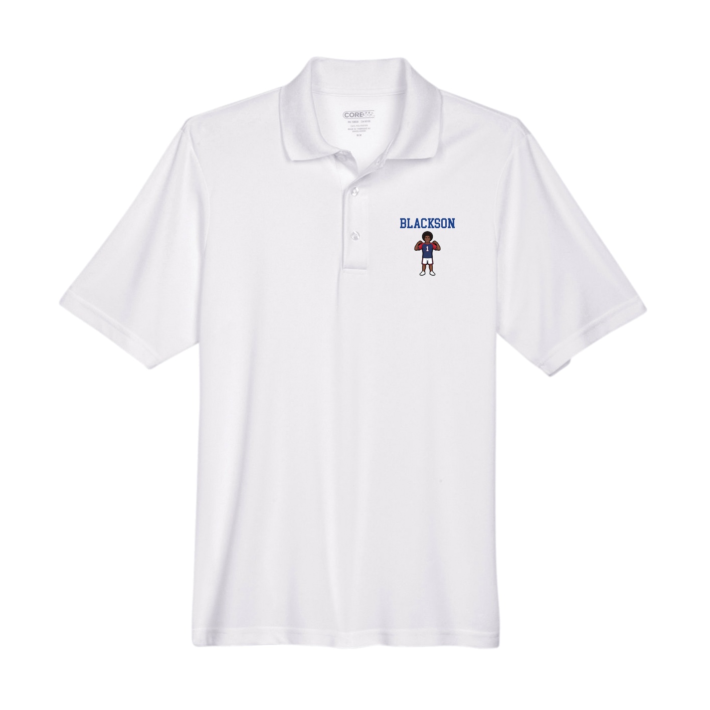 Performance Polo — Shirsey in White