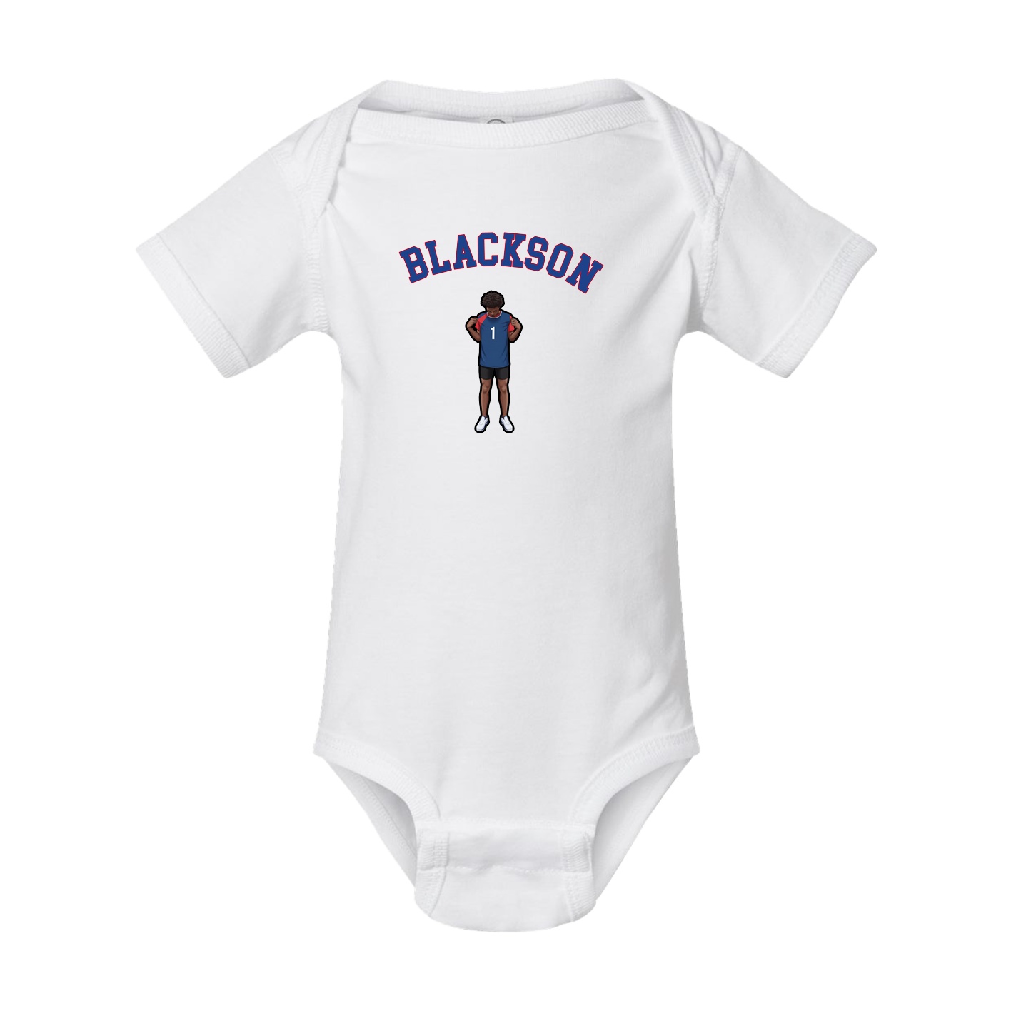 Baby Onesie — Shirsey Arch in White