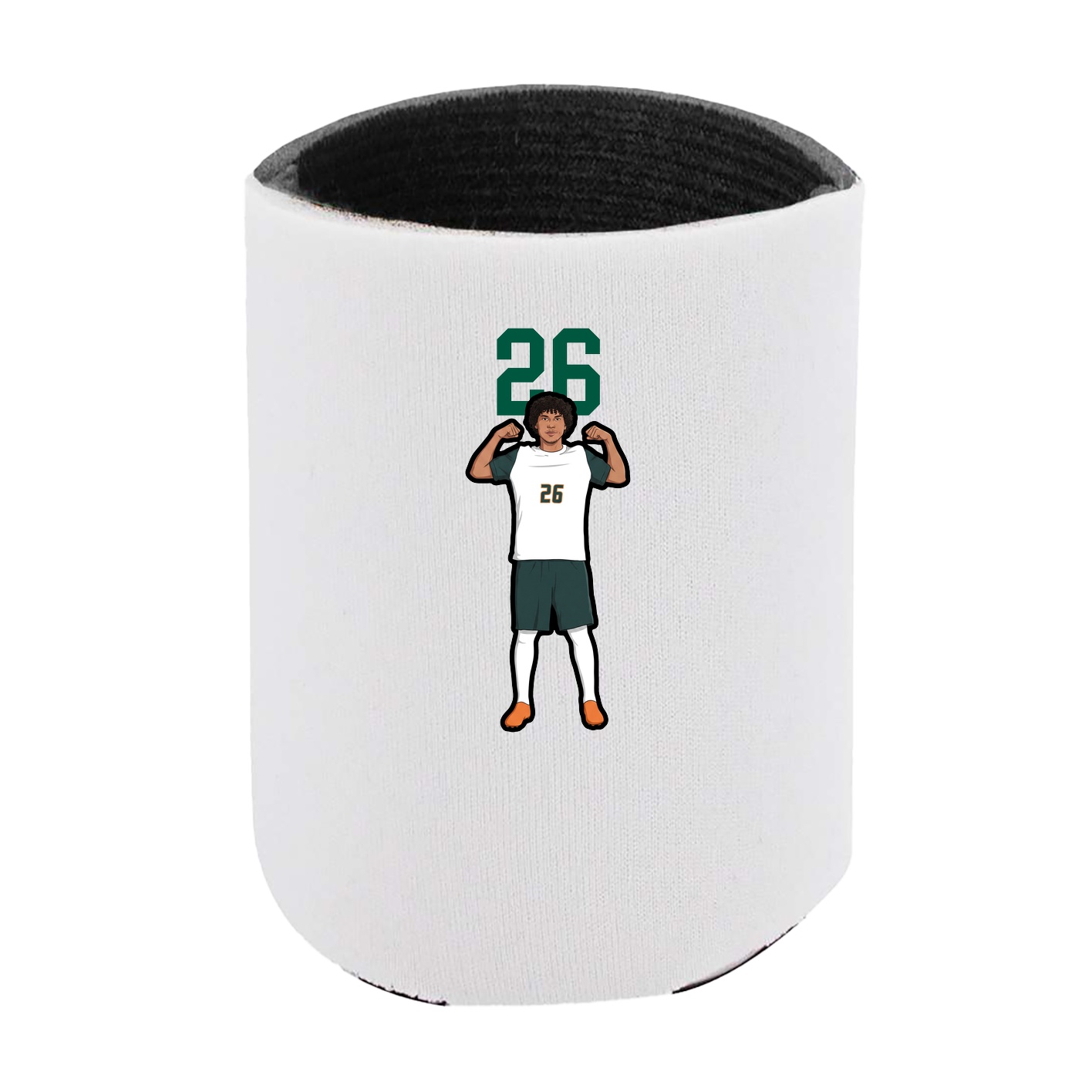 Can Holder — Number Top in White